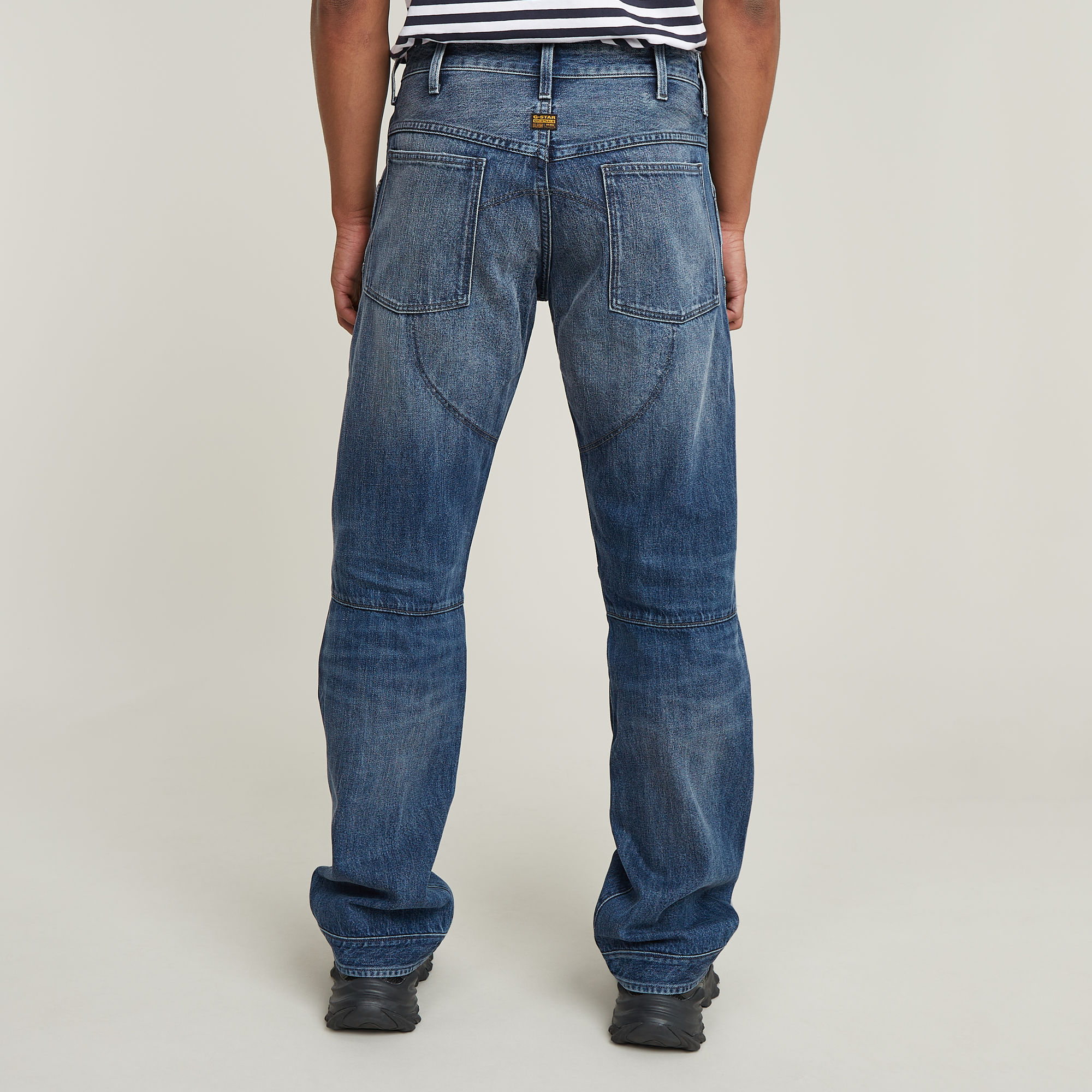 G-Star RAW G-STAR Elwood 3D Regular Jeans Donkerblauw Heren