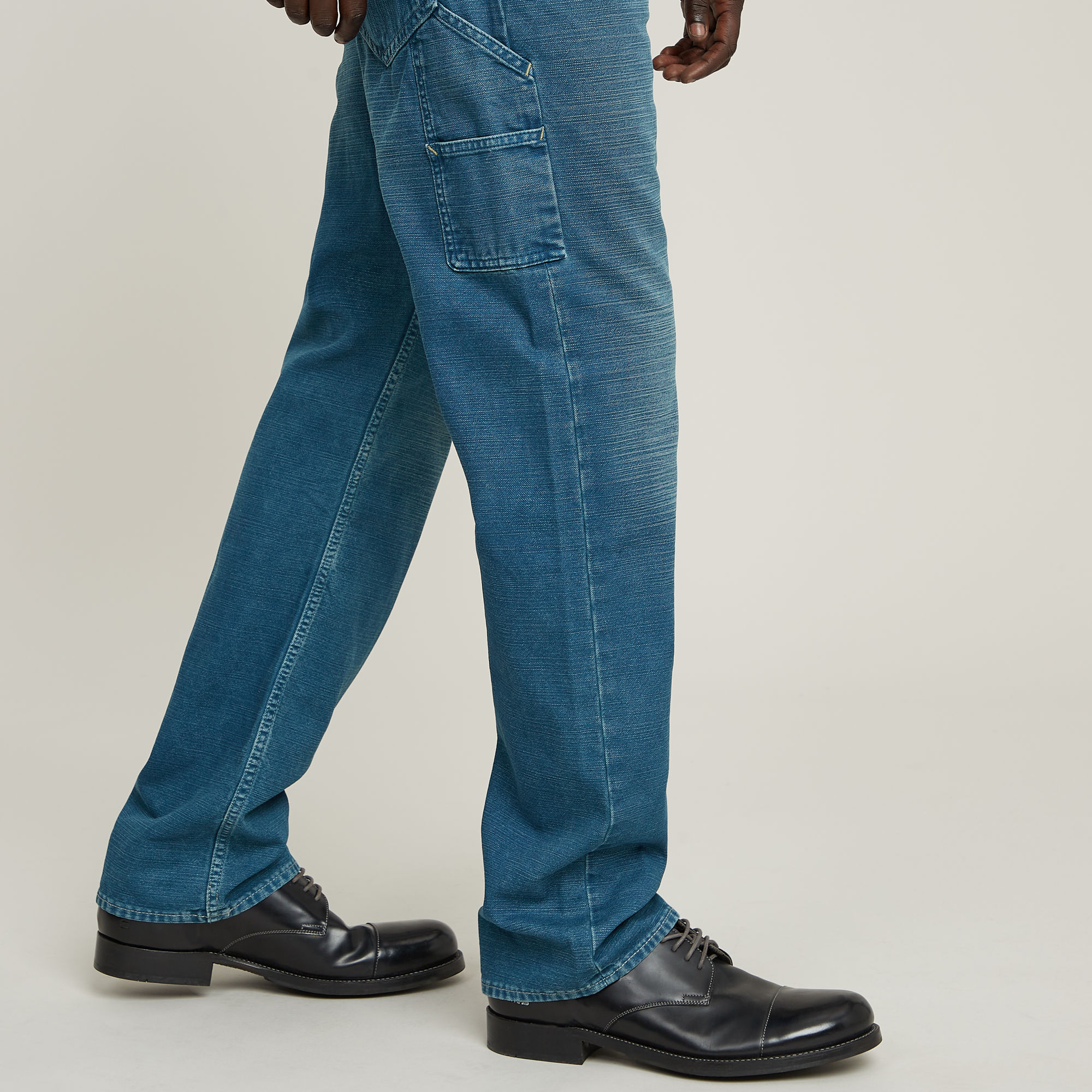 G-Star RAW Dakota Logger Regular Straight Jeans Midden blauw Heren