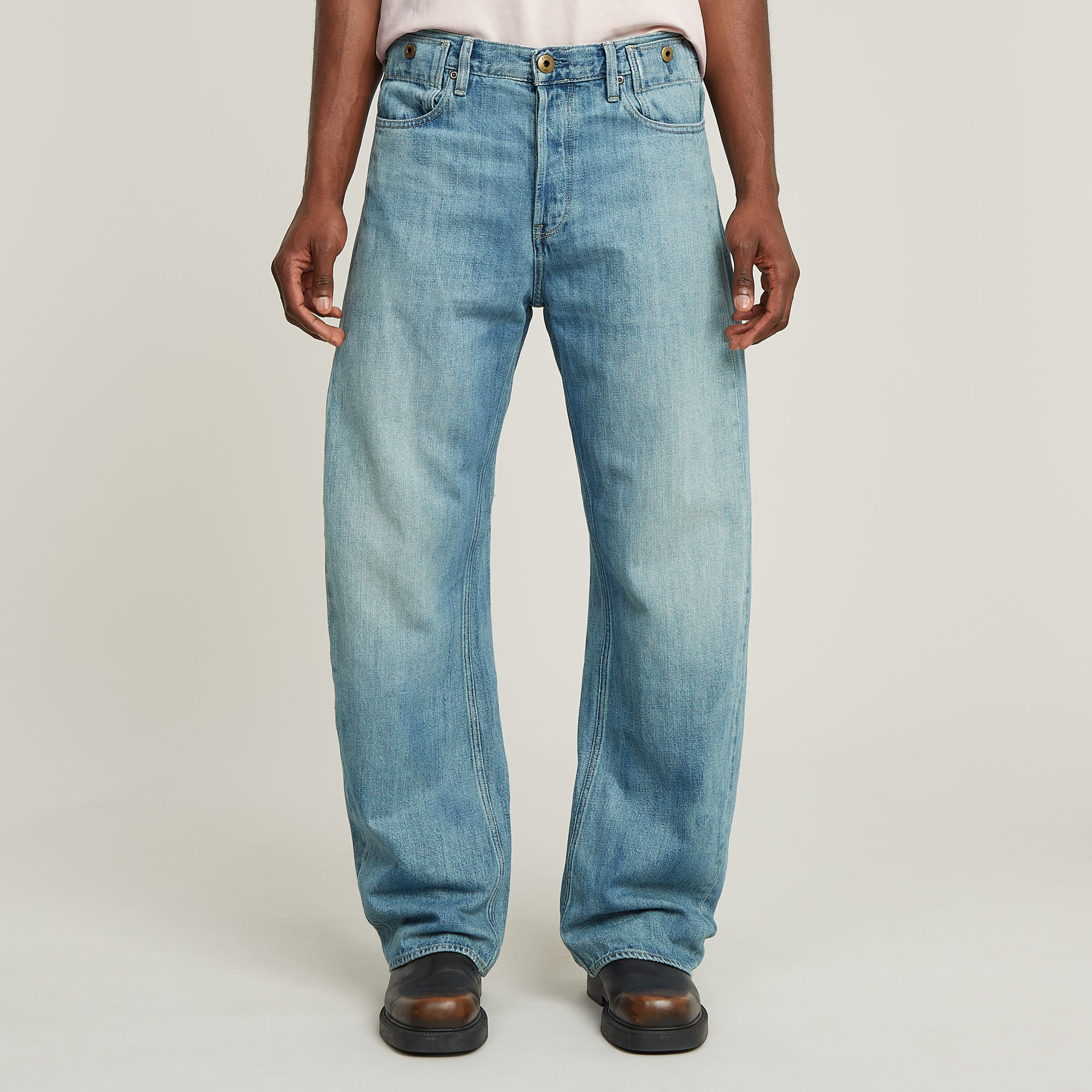 

Bend 3D Loose Jeans - Light blue - Men