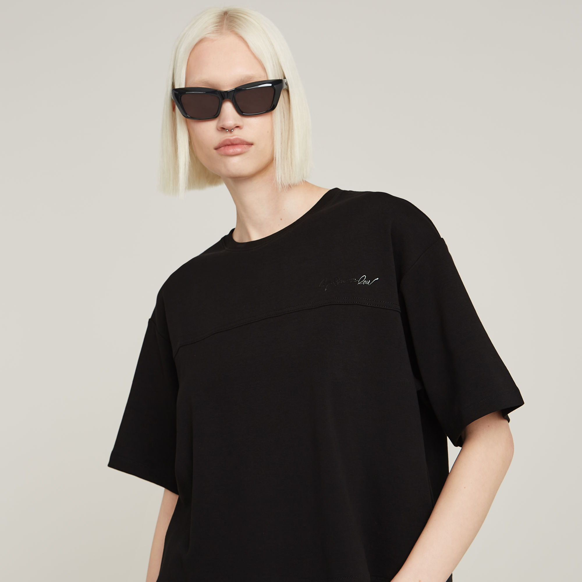 G-Star RAW G-Script Loose Top Zwart Dames