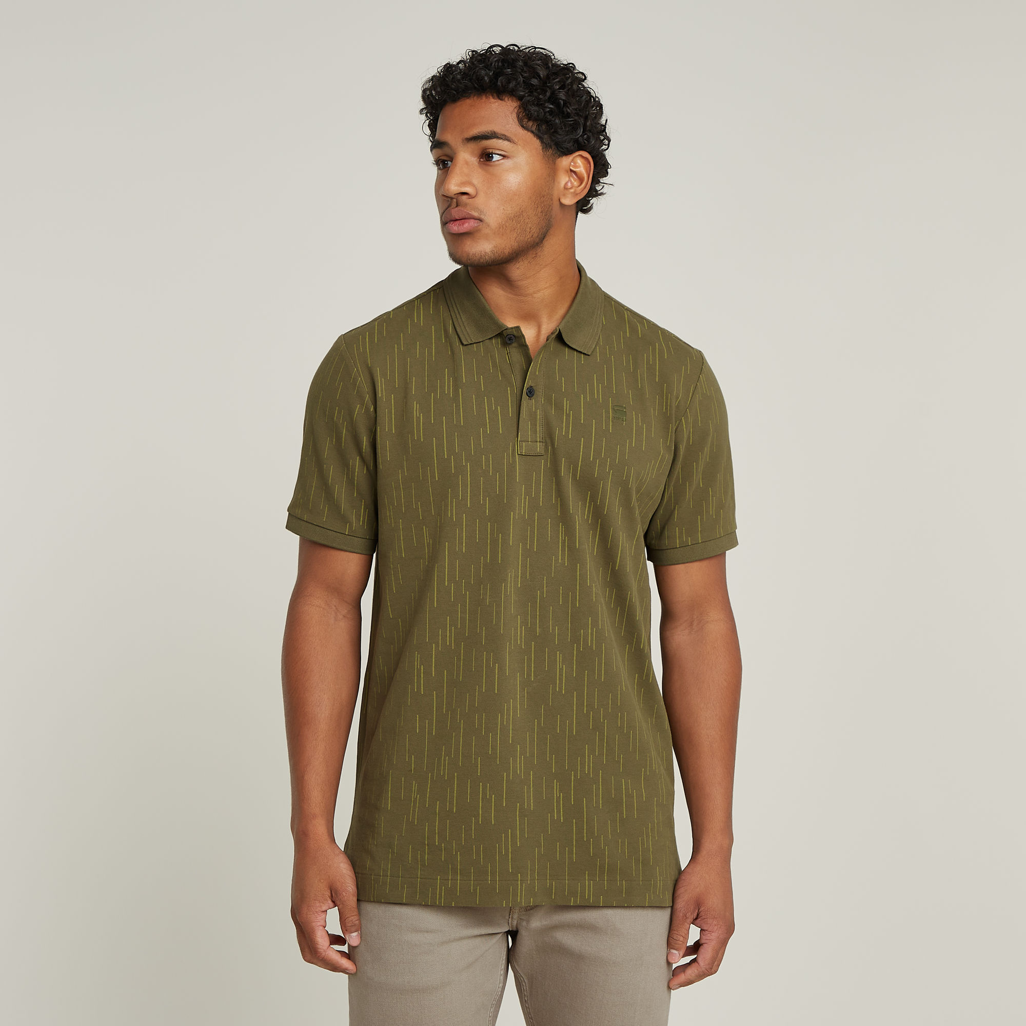 

Dunda Slim Allover Polo - Multi color - Men