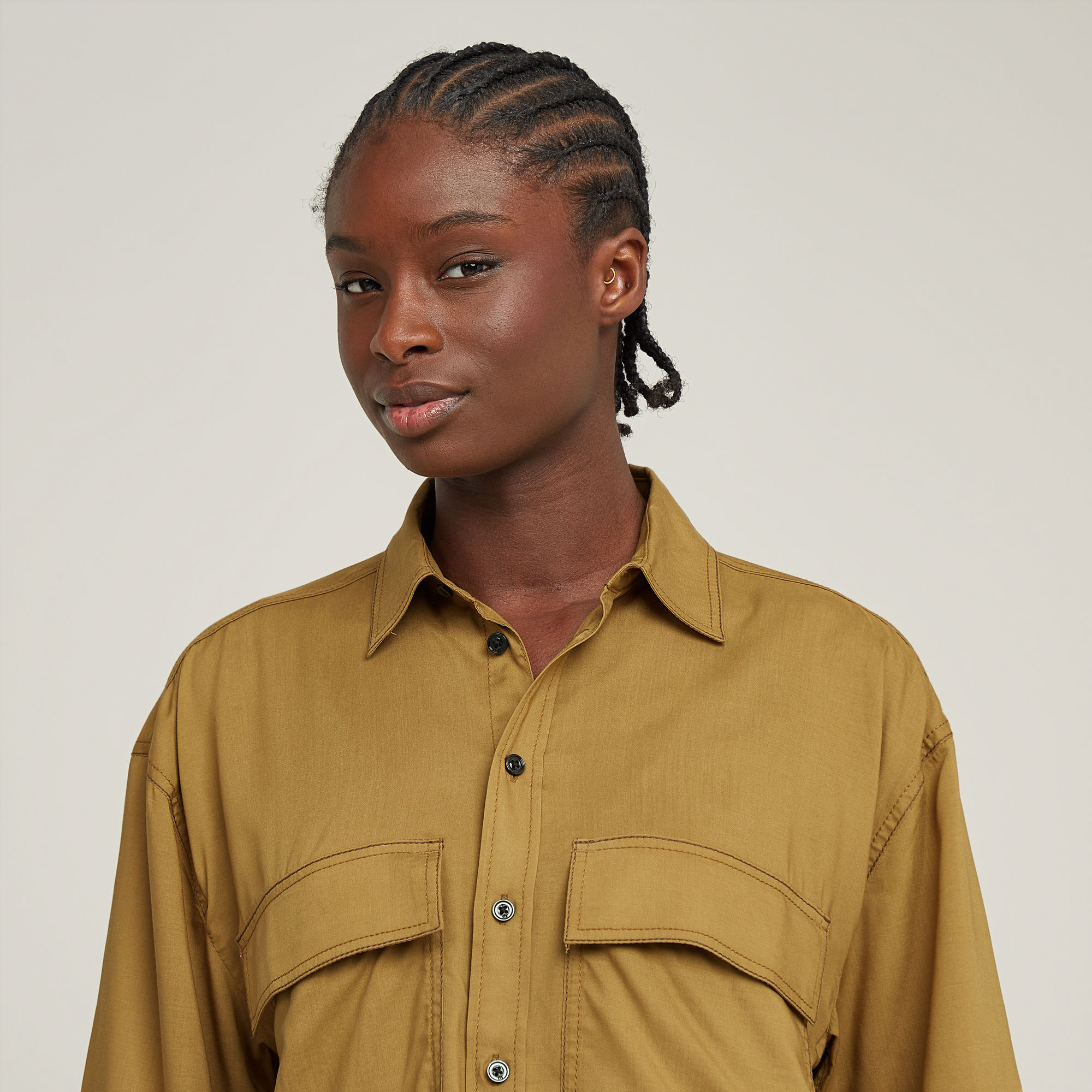 G-Star RAW Boxy Shirt Beige Dames
