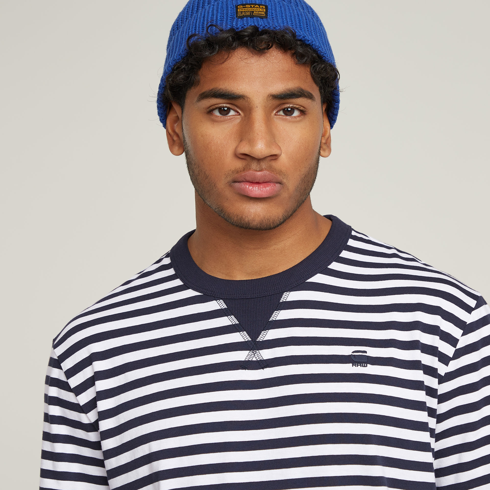 G-Star RAW Nifous Stripe T-Shirt Meerkleurig Heren