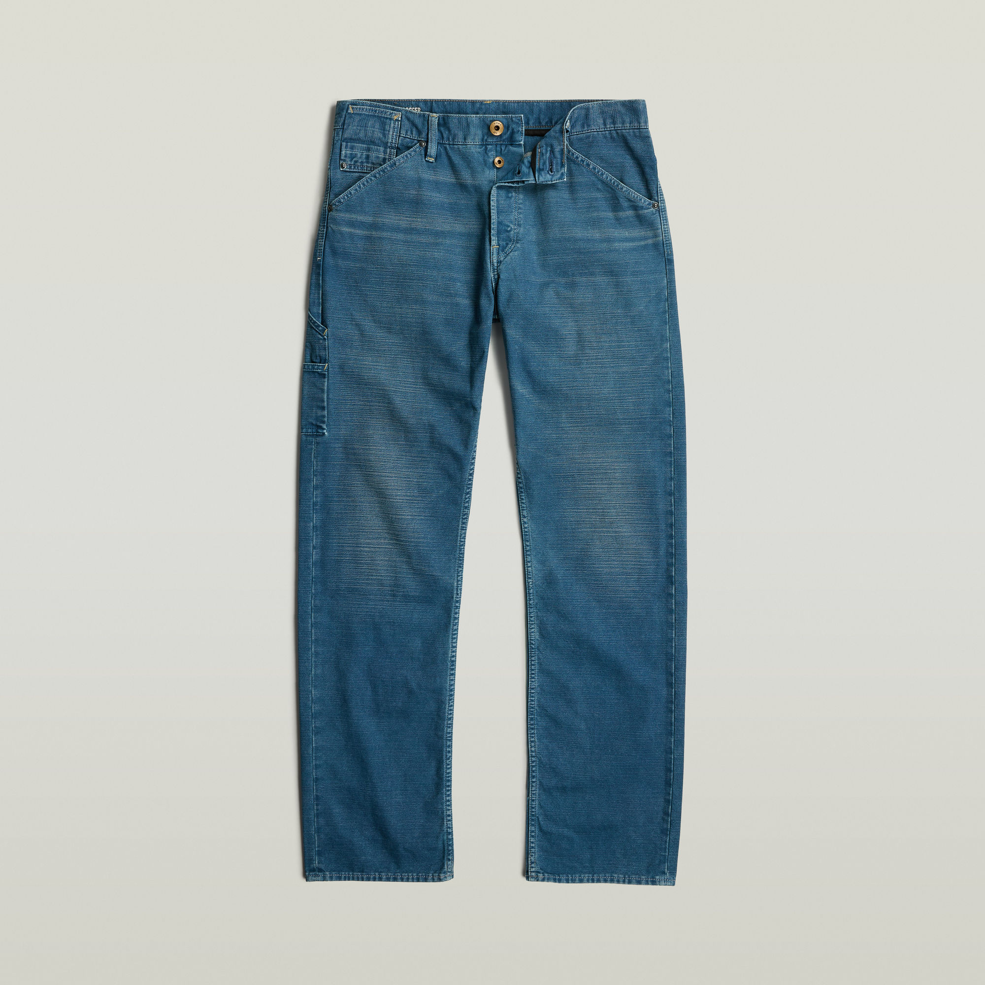 G-Star RAW Dakota Logger Regular Straight Jeans Midden blauw Heren