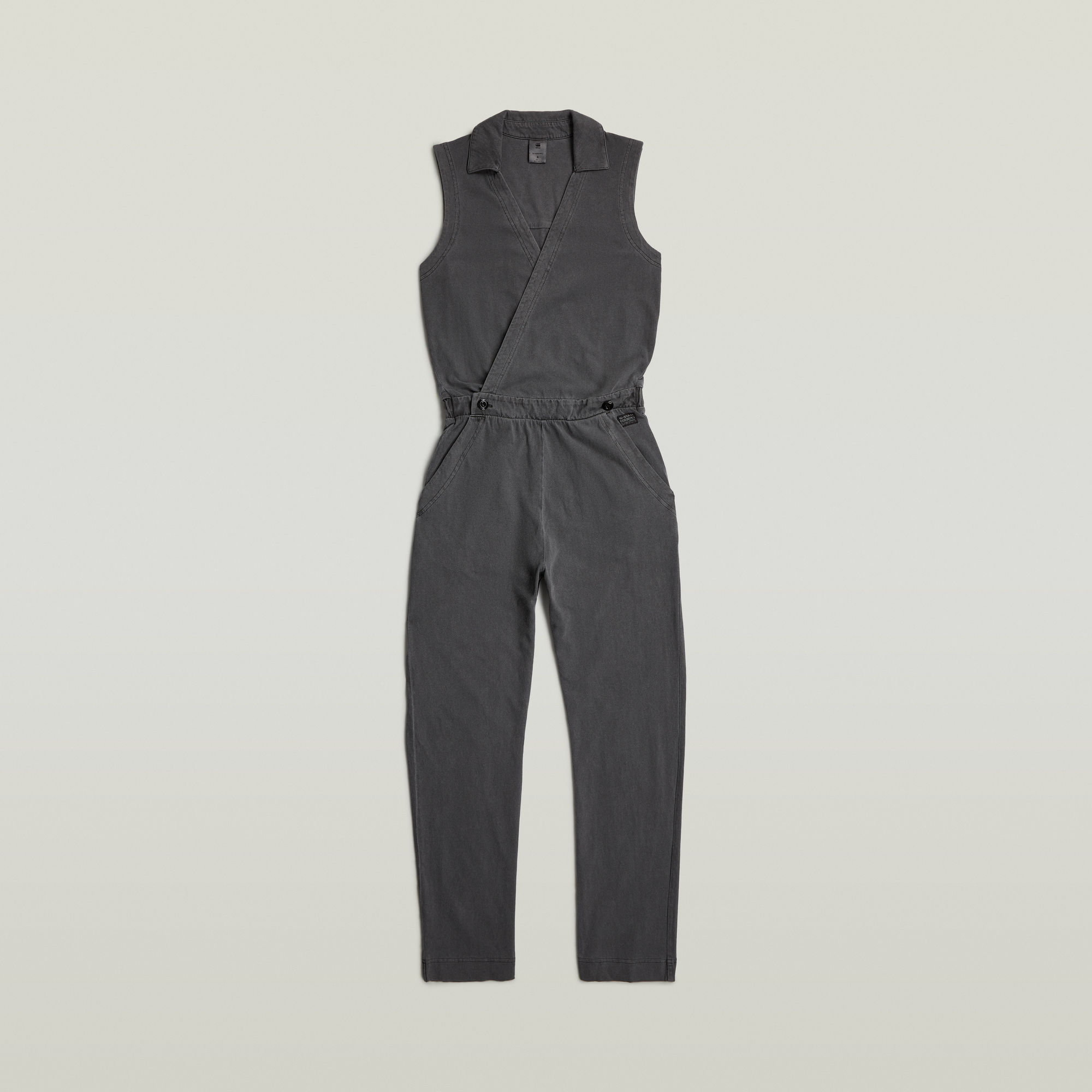 G-Star RAW Wrap Jumpsuit Zwart Dames