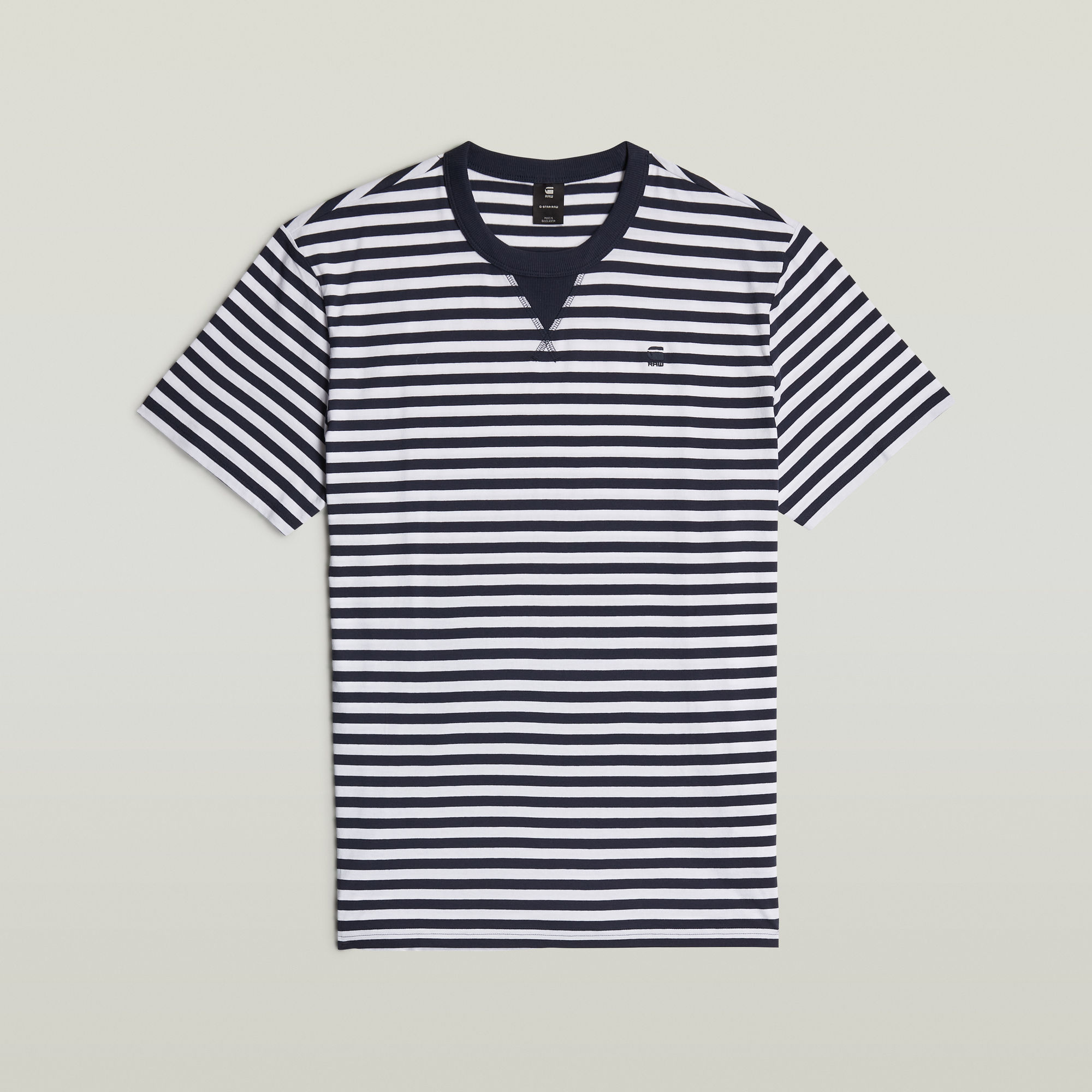 G-Star RAW Nifous Stripe T-Shirt Meerkleurig Heren