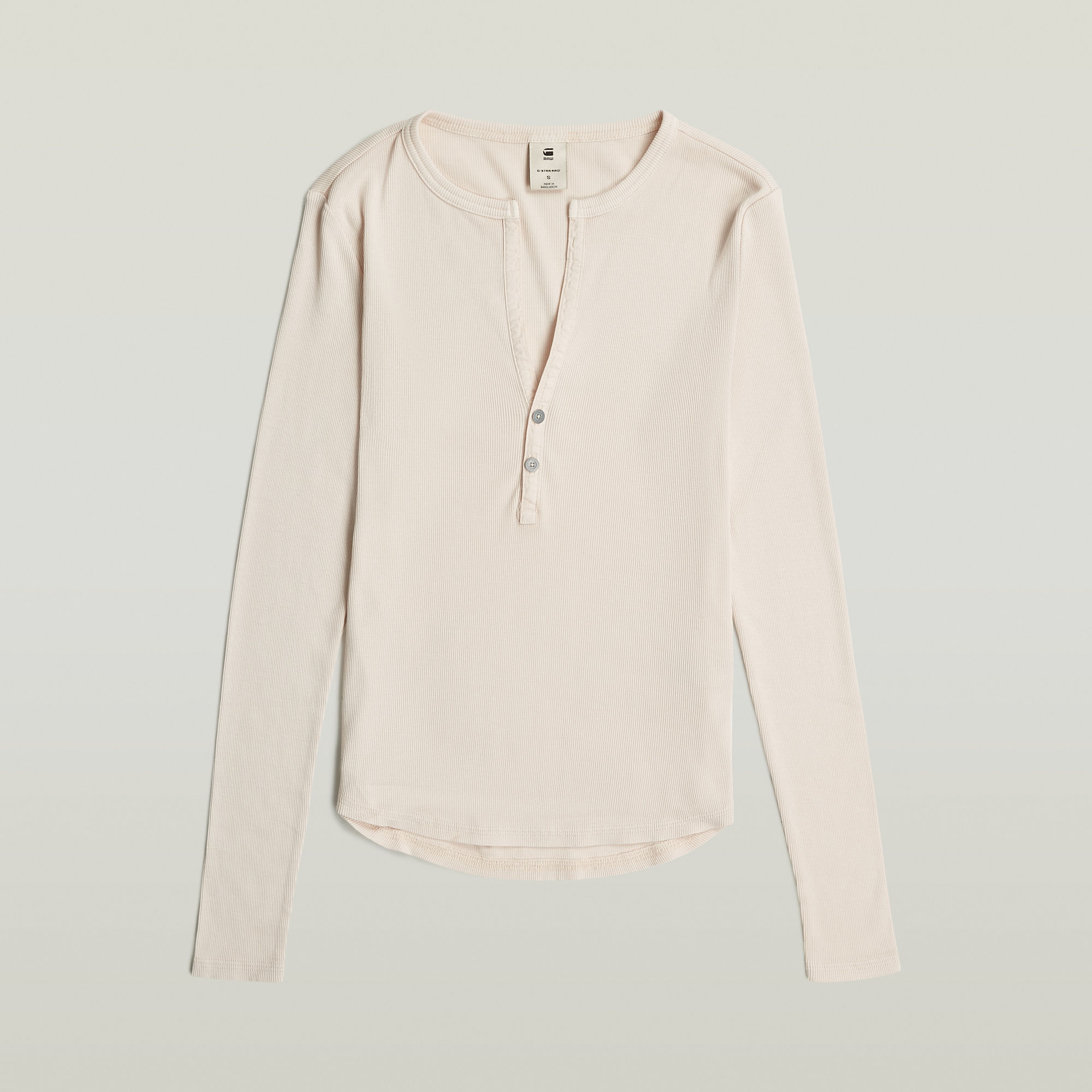 G-Star RAW Deep V-Hals Slim Top Roze Dames
