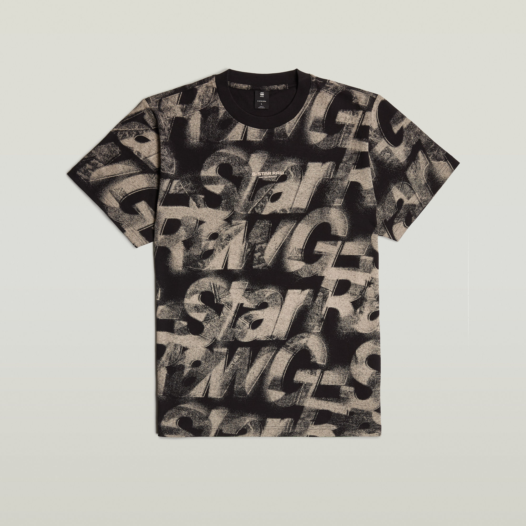 G-Star RAW Sprayed Letters Loose T-Shirt Meerkleurig Heren