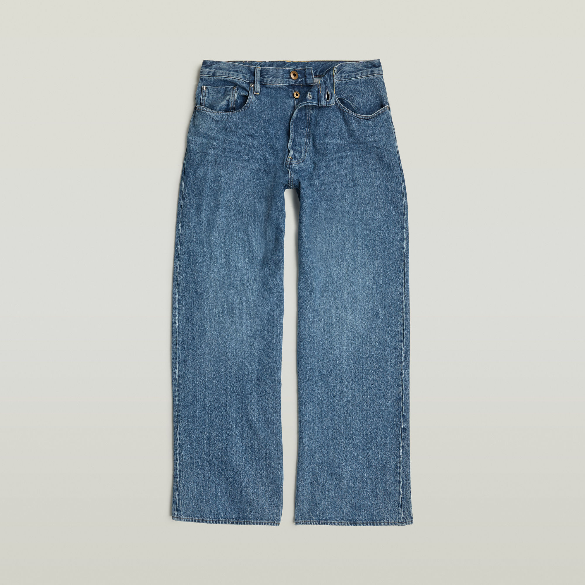 G-Star RAW Long Pocket Loose Jeans Midden blauw Heren