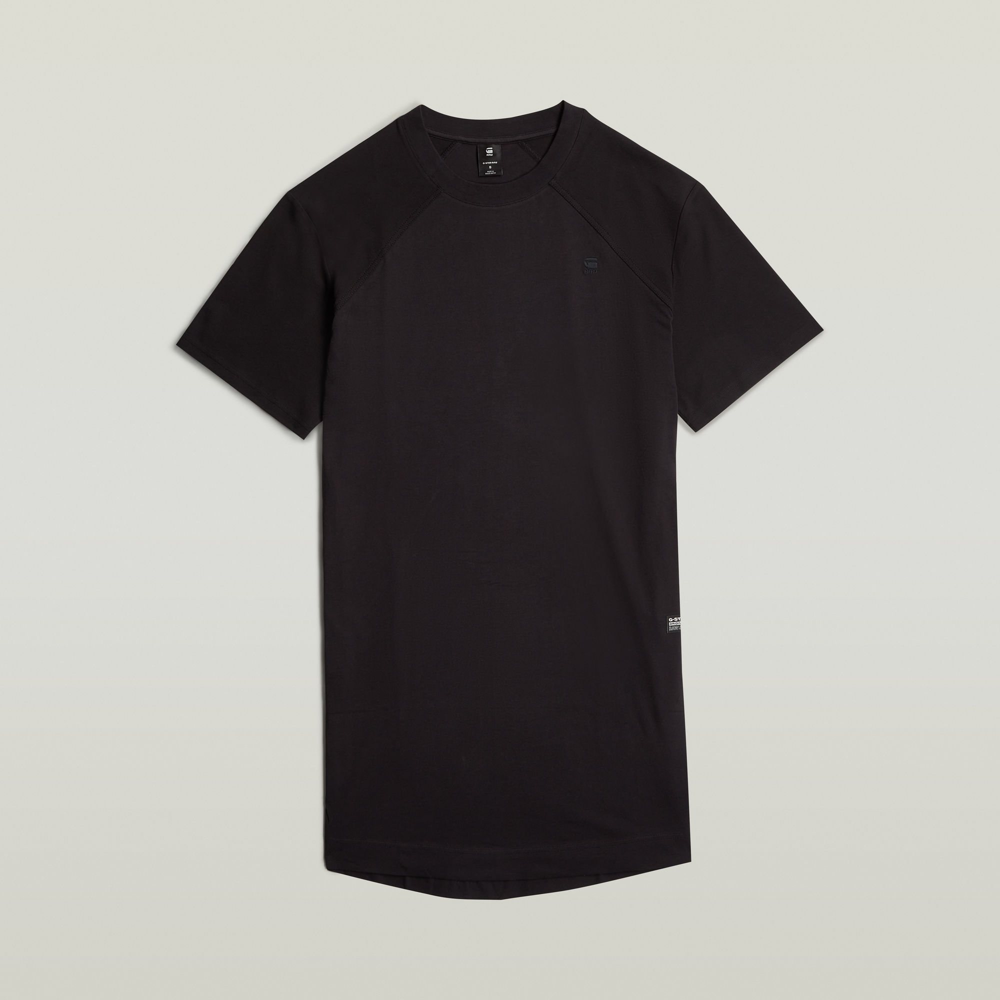 G-Star RAW Saddle Sleeve Loose T-Shirt Jurk Zwart Dames