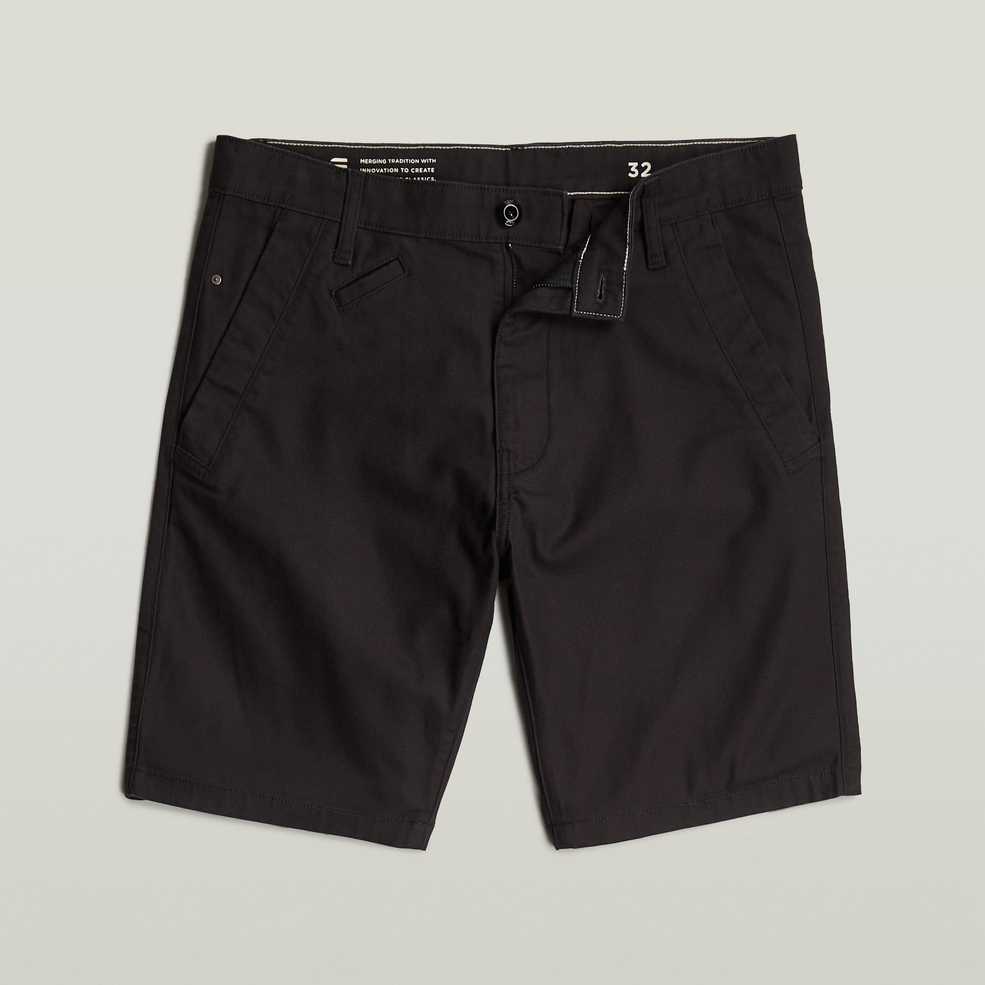 G-Star RAW Bronson 3.0 Slim Chino Short Zwart Heren