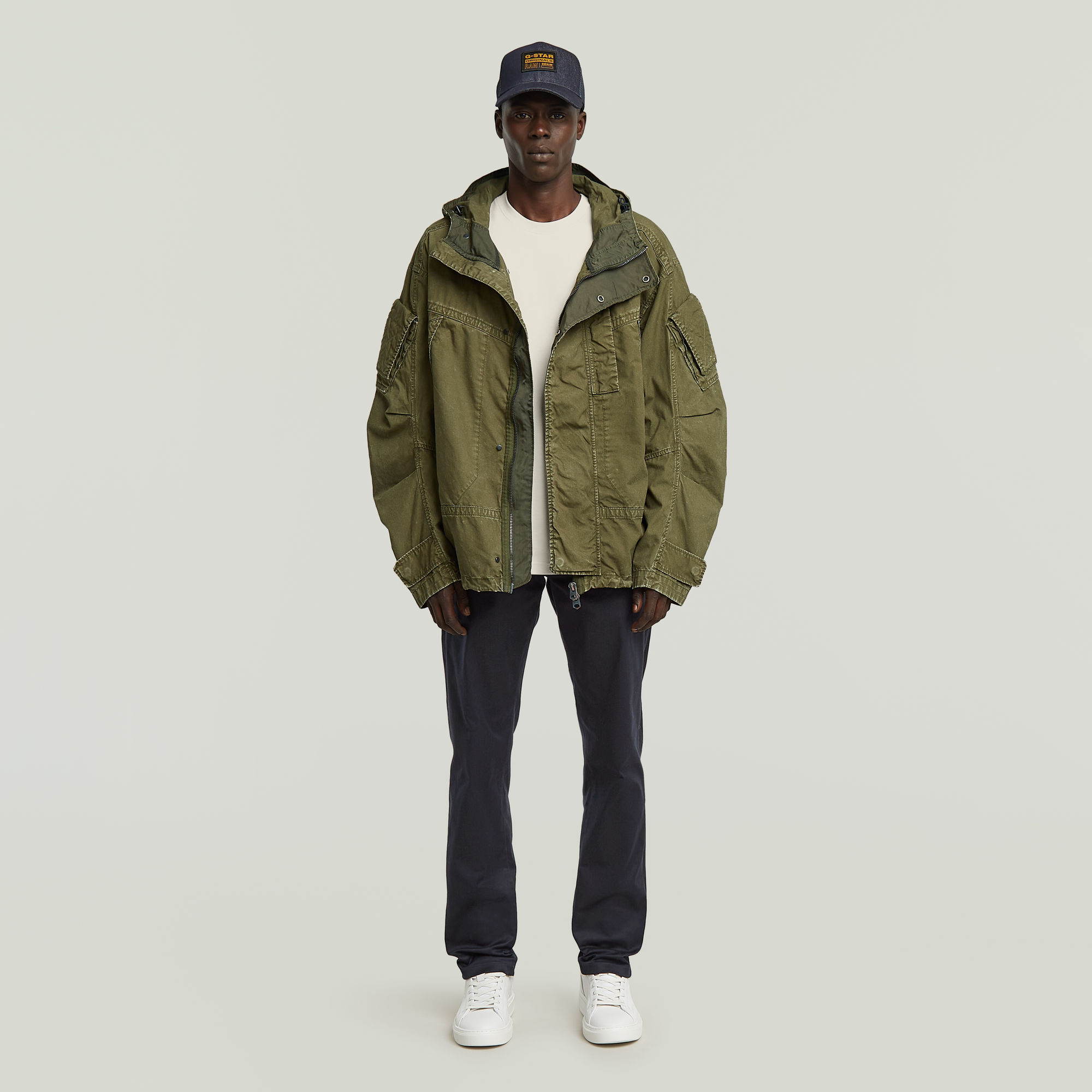 G-Star RAW Morry Tapered Chino Donkerblauw Heren