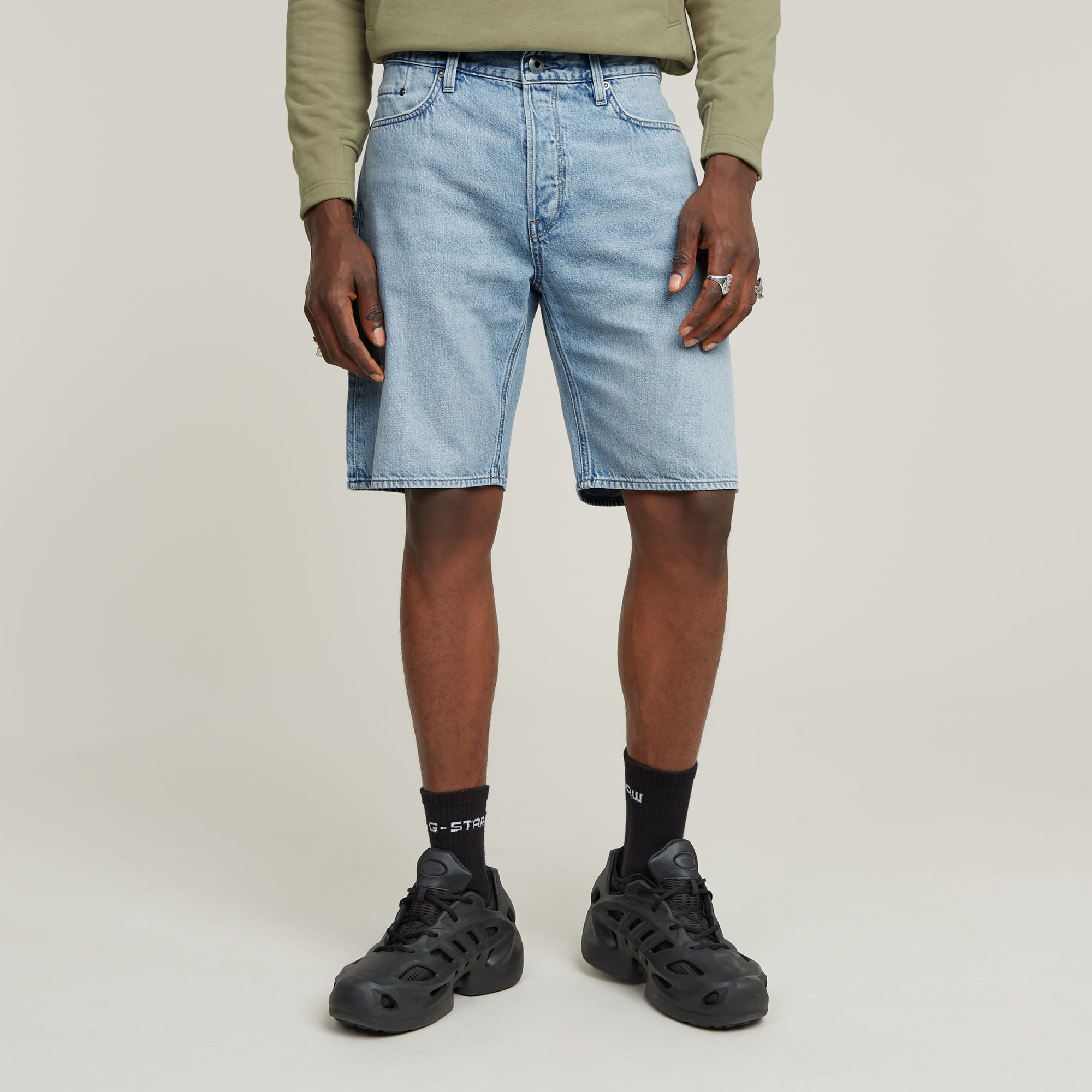 G-Star RAW Dakota Short Clean Edge Lichtblauw Heren