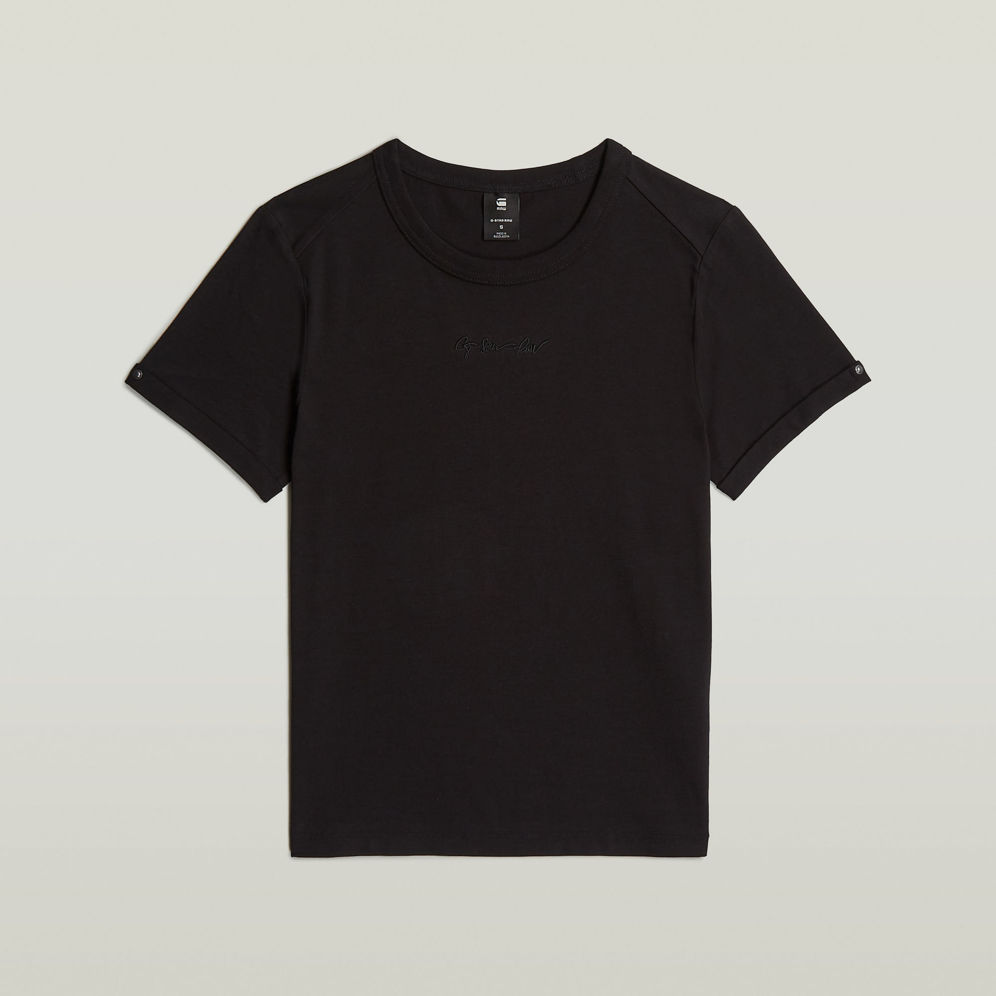 G-Star RAW Embro G-Script Logo Top Zwart Dames