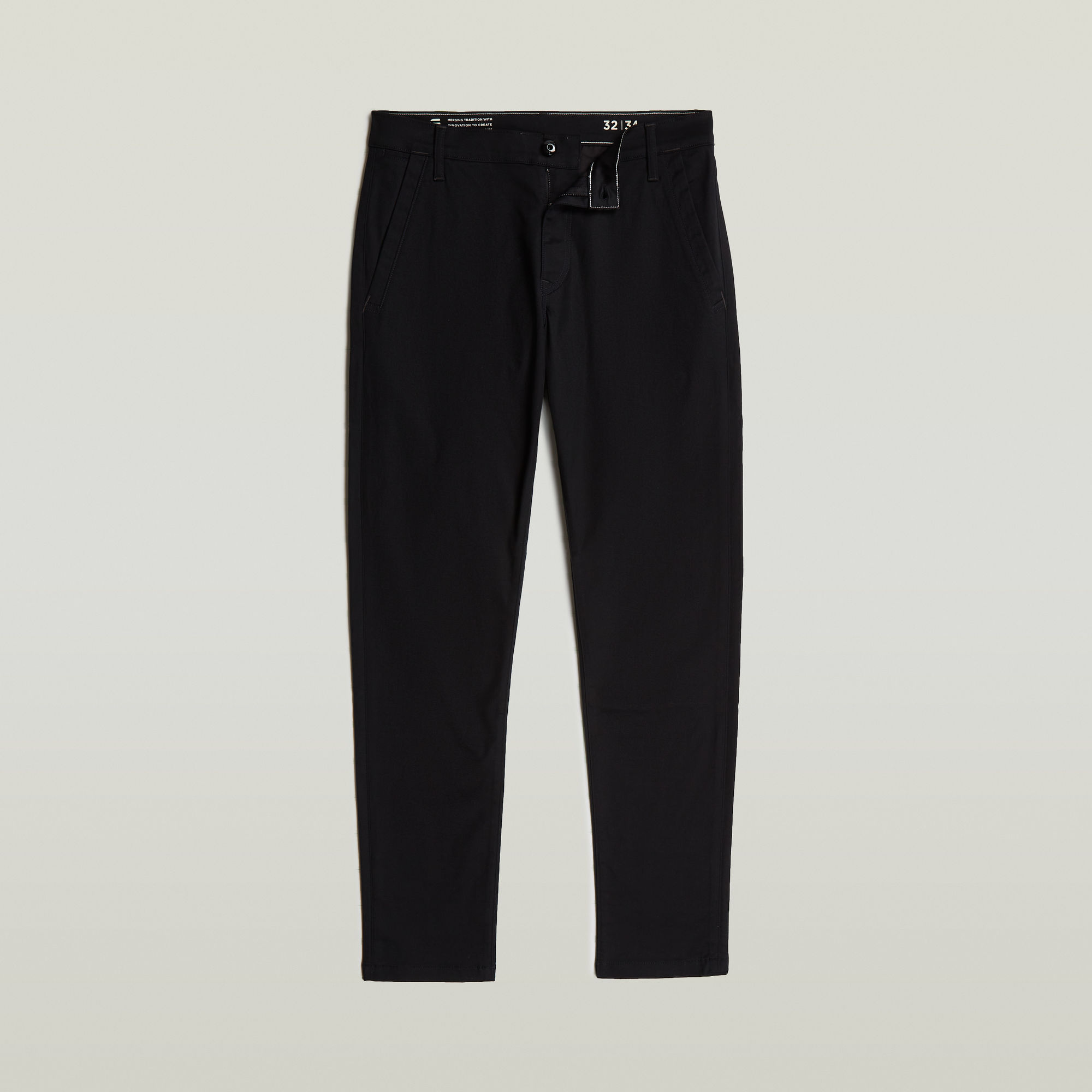 G-Star RAW Morry Tapered Chino Zwart Heren