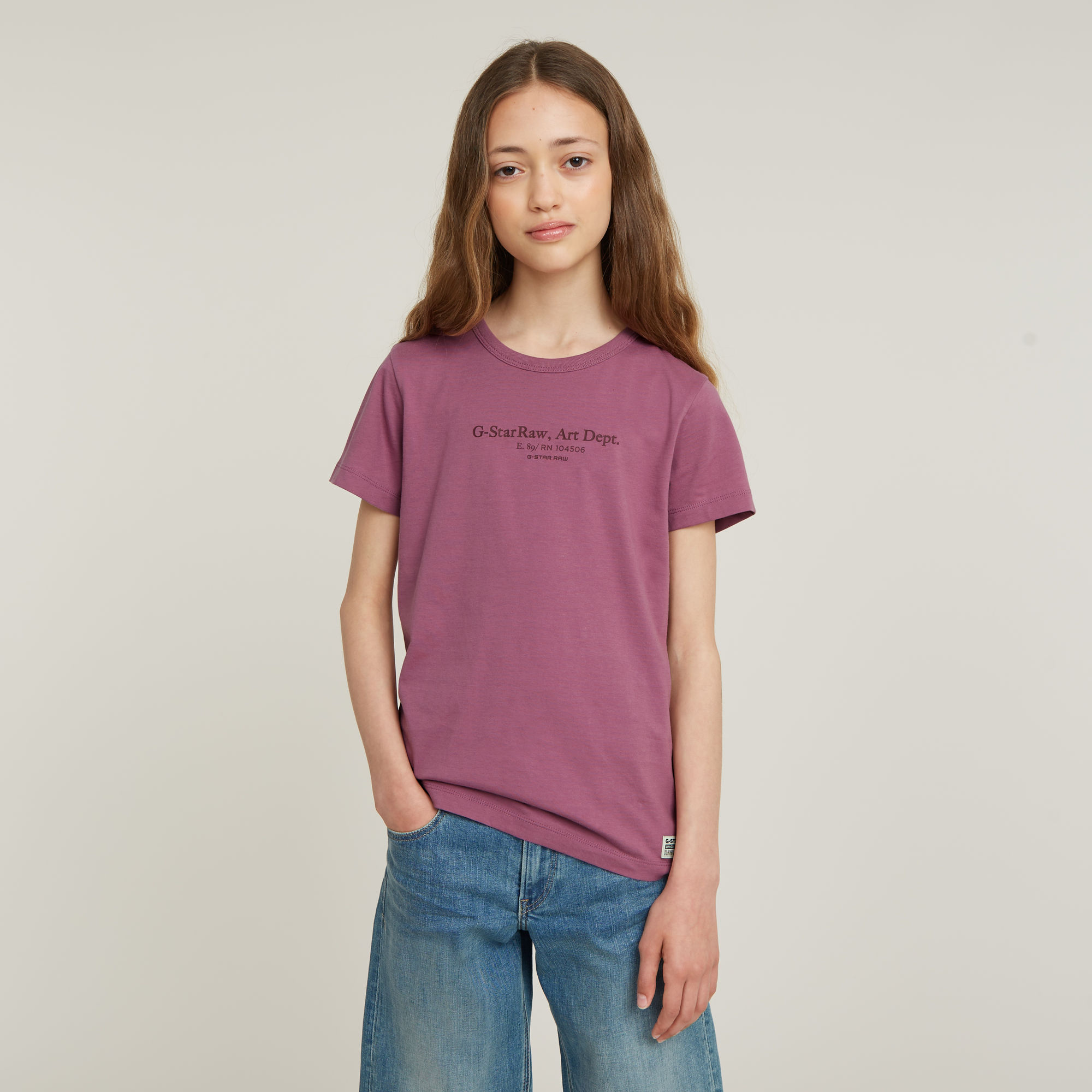 

Girls Top Regular - Purple - girls