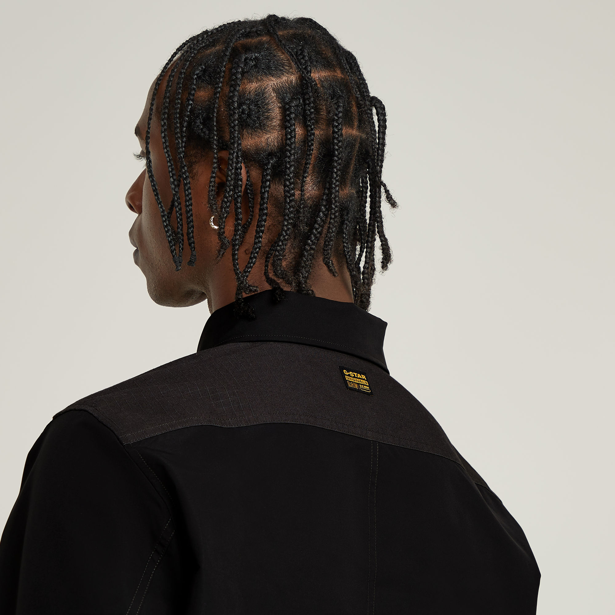 G-Star RAW One Pocket Relaxed PM Shirt Zwart Heren