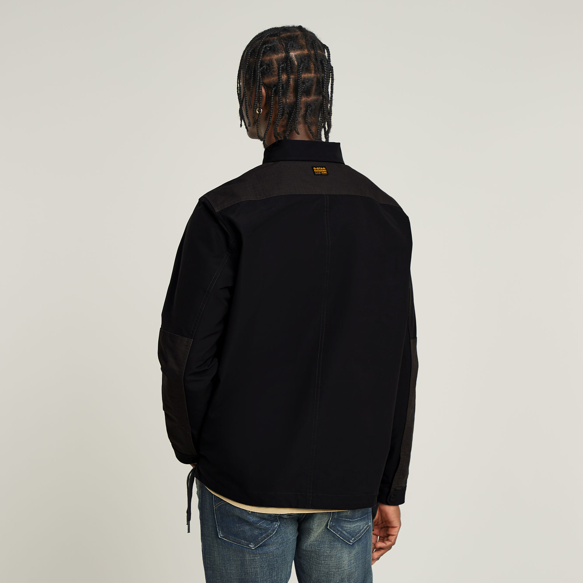 G-Star RAW One Pocket Relaxed PM Shirt Zwart Heren
