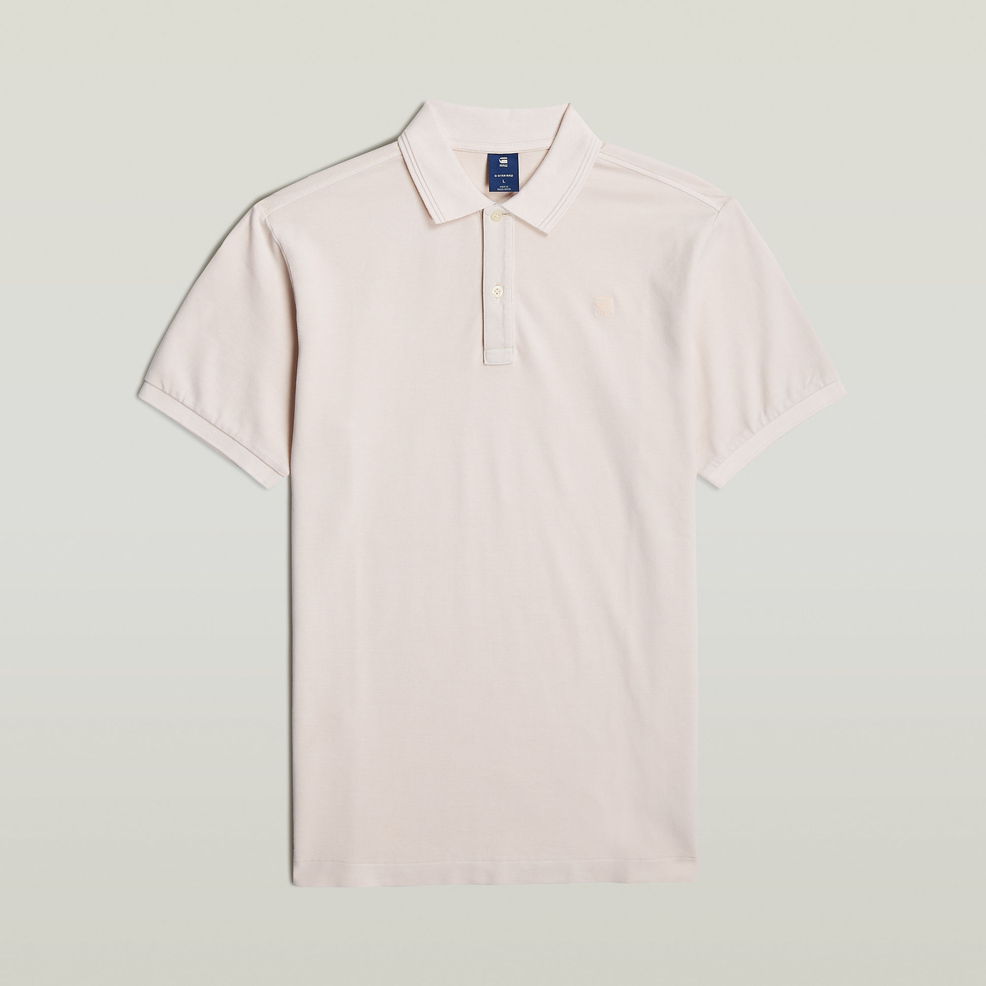 G-Star RAW Dunda Overdyed Slim Polo Roze Heren