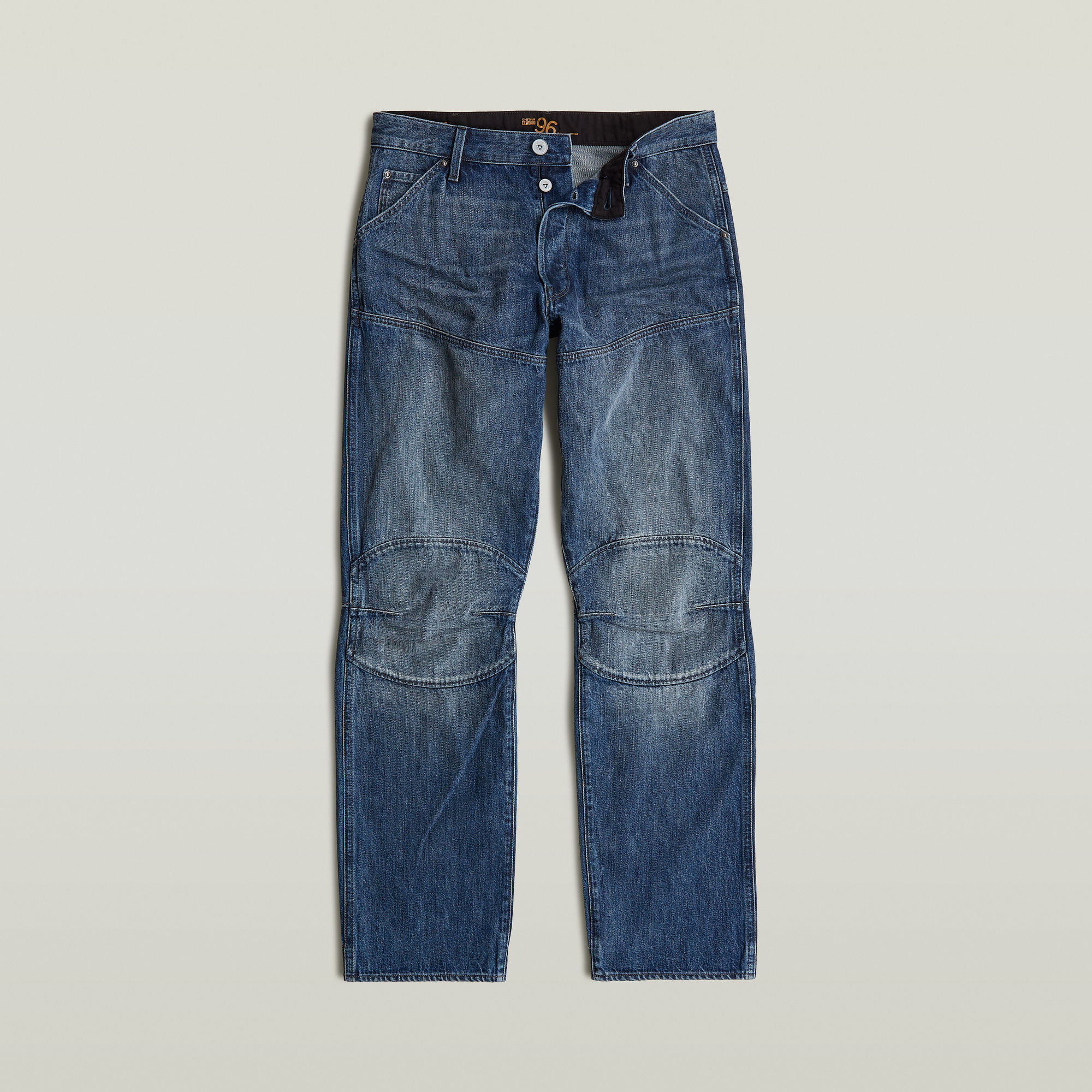 G-Star RAW G-STAR Elwood 3D Regular Jeans Donkerblauw Heren