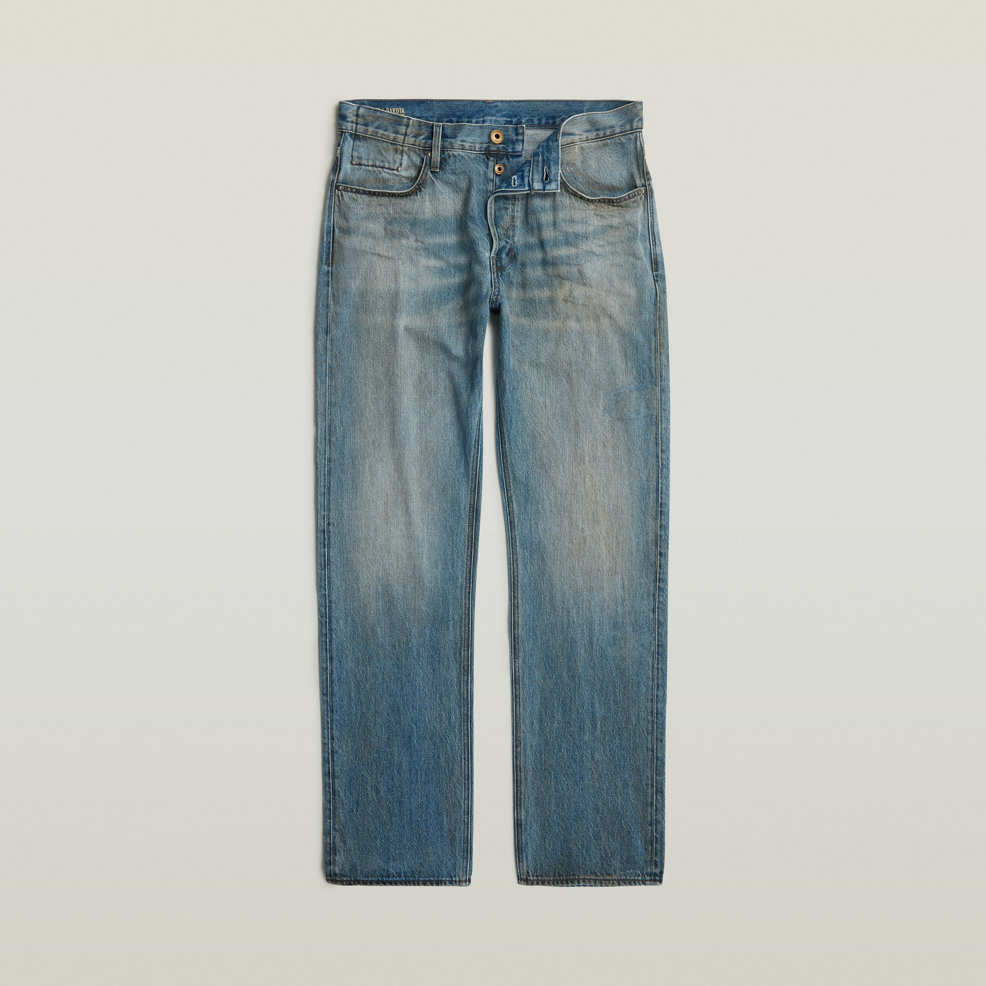 Thumbnail - Dakota Regular Straight Jeans - Hellblau - Herren