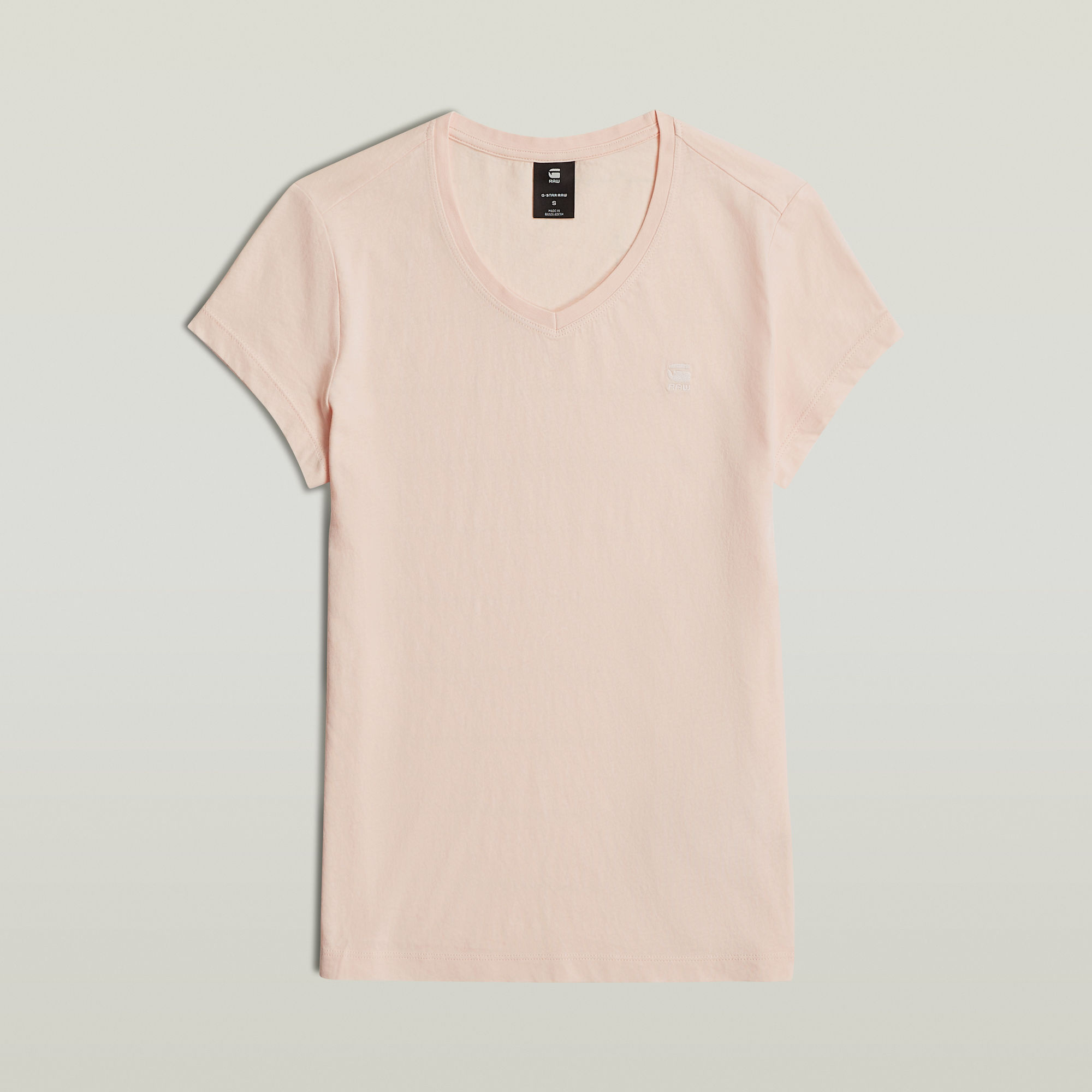 G-Star RAW Eyben Slim V-Hals Top 2.0 Roze Dames