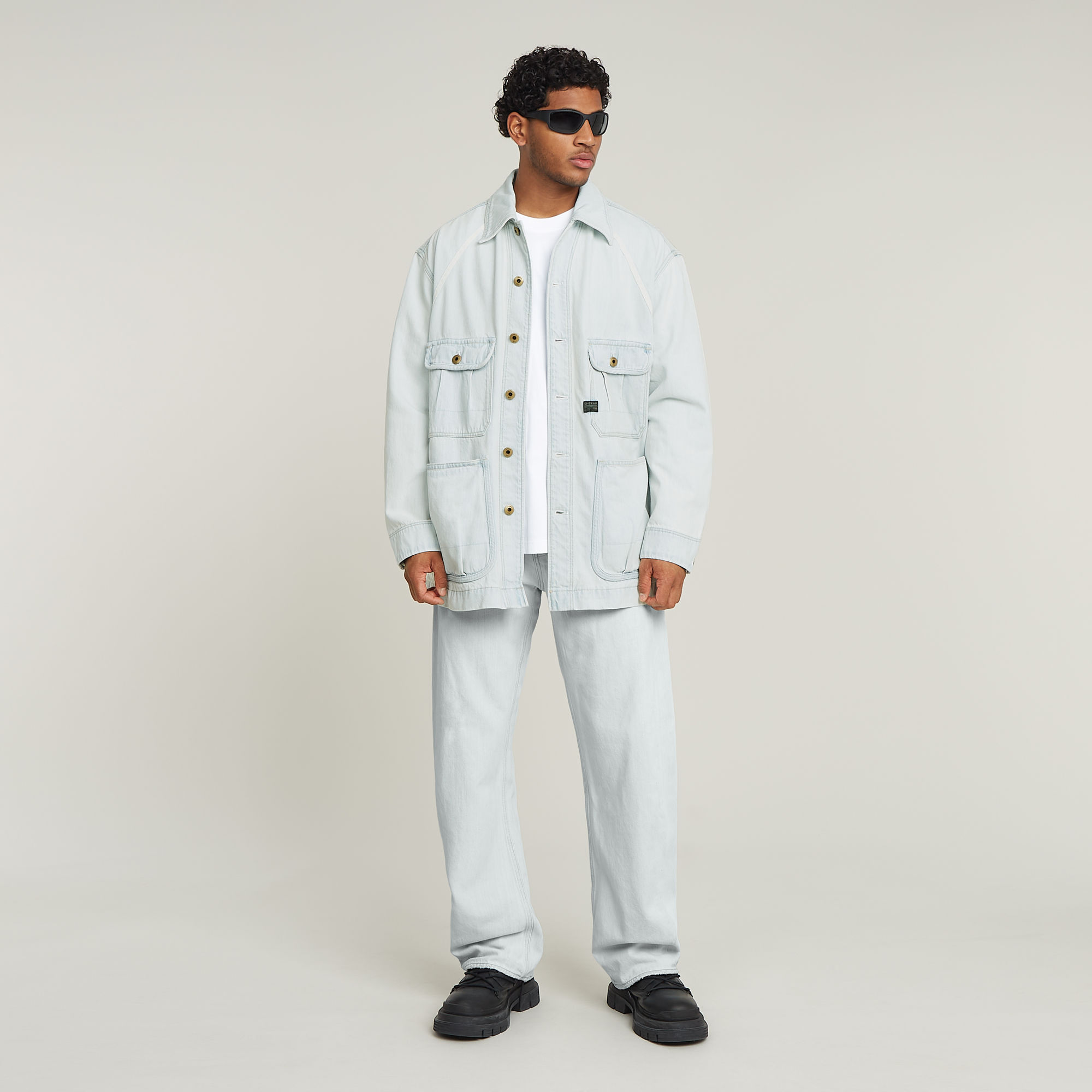 G-Star RAW Bend 3D Loose Jeans Lichtblauw Heren