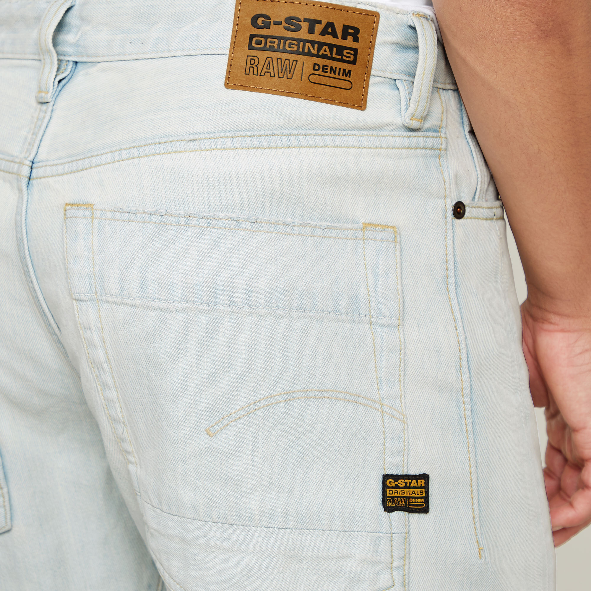 G-Star RAW Bend 3D Loose Jeans Lichtblauw Heren