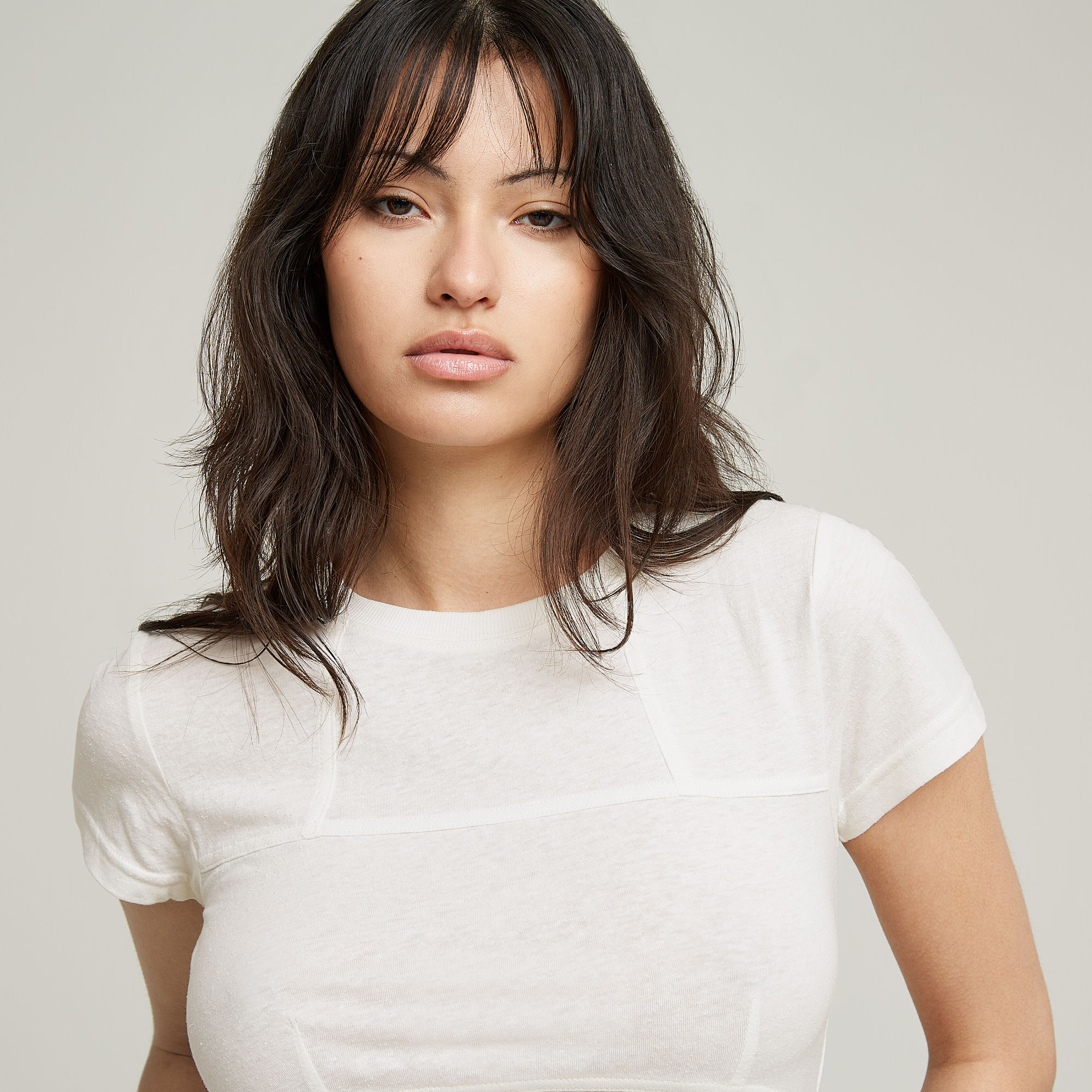 G-Star RAW Corset Slim Top Wit Dames