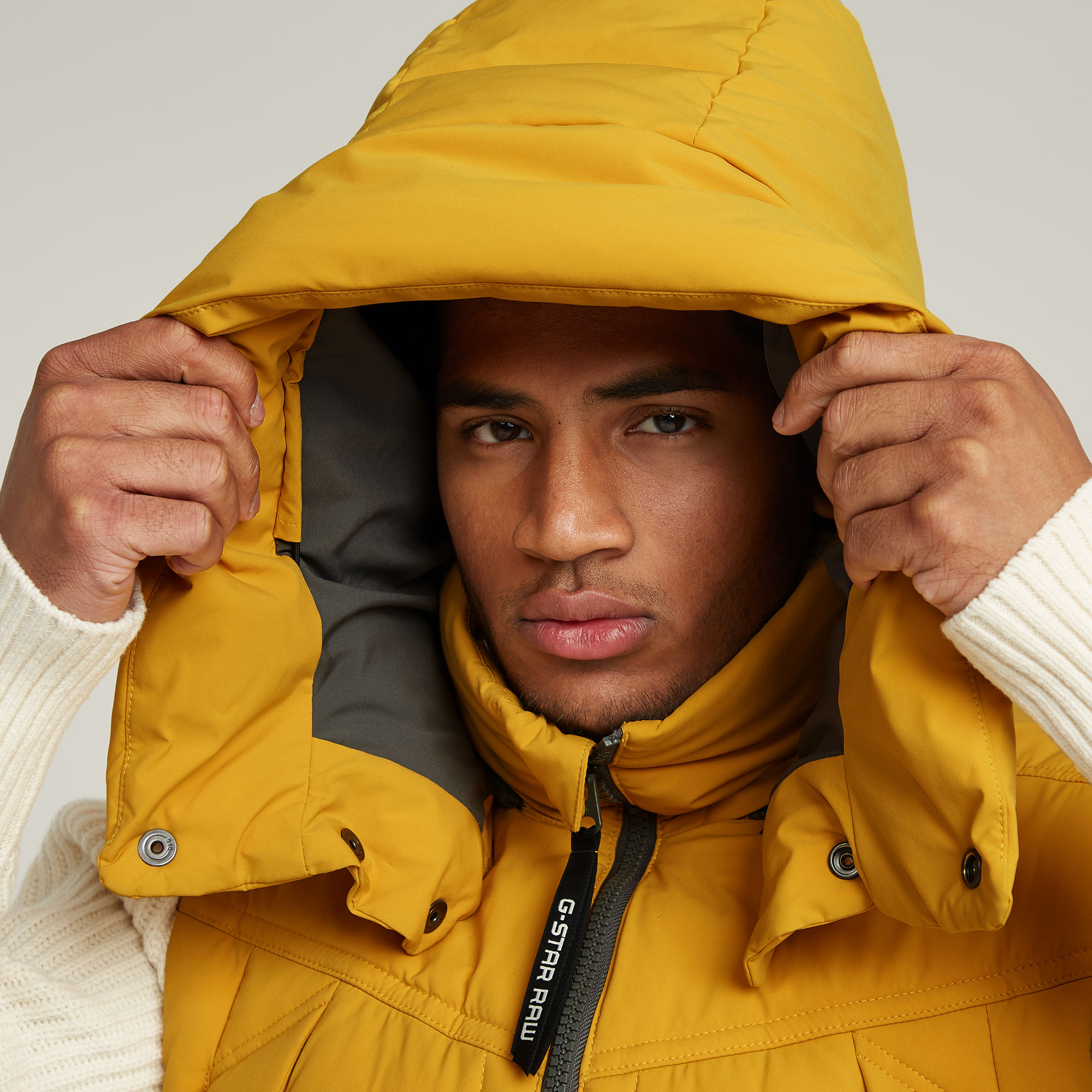 G-Star RAW G-Whistler Gewatteerde Bodywarmer Geel Heren
