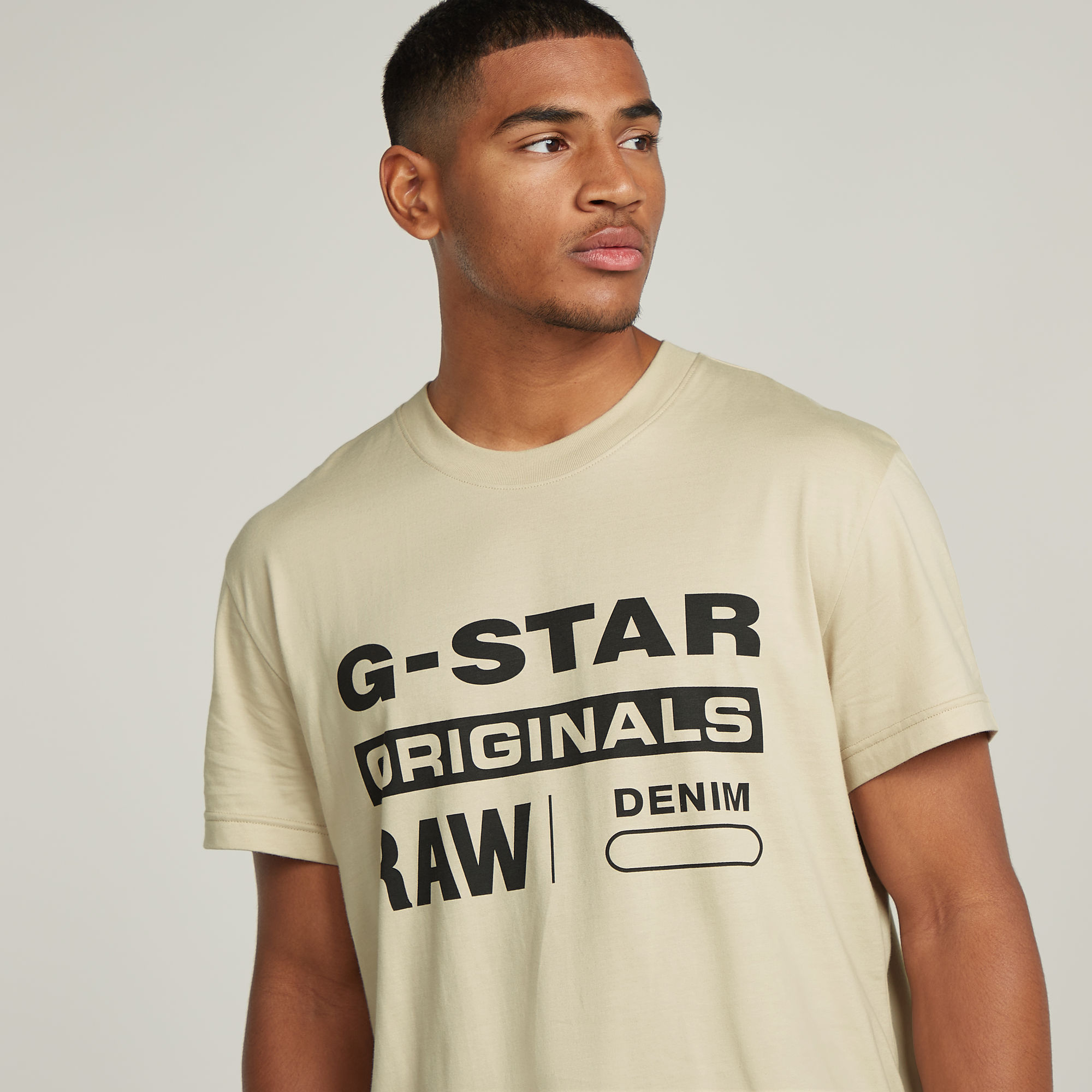 G-Star RAW Originals T-Shirt Beige Heren