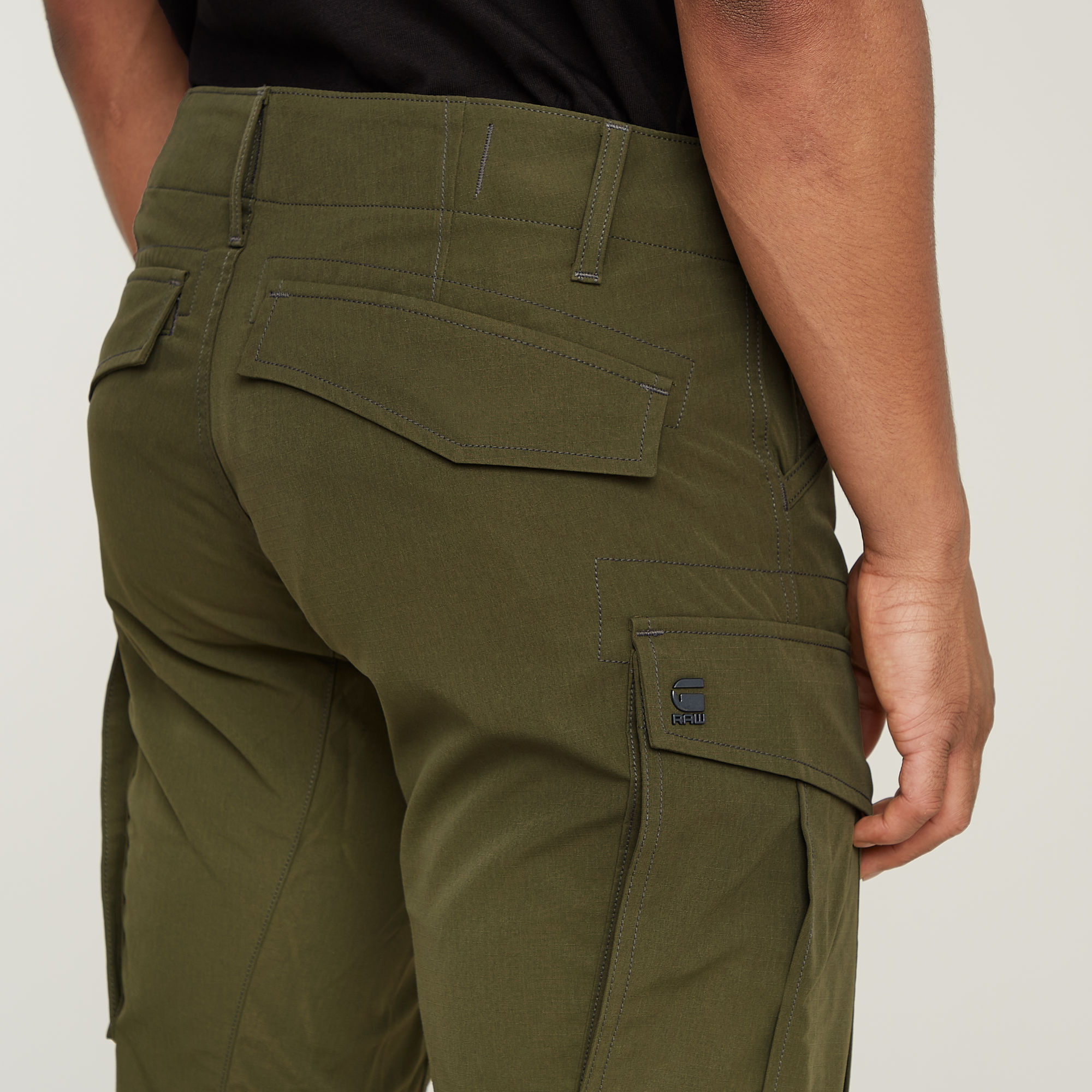 G-Star RAW Rovic Zip 3D Regular Tapered Broek Groen Heren