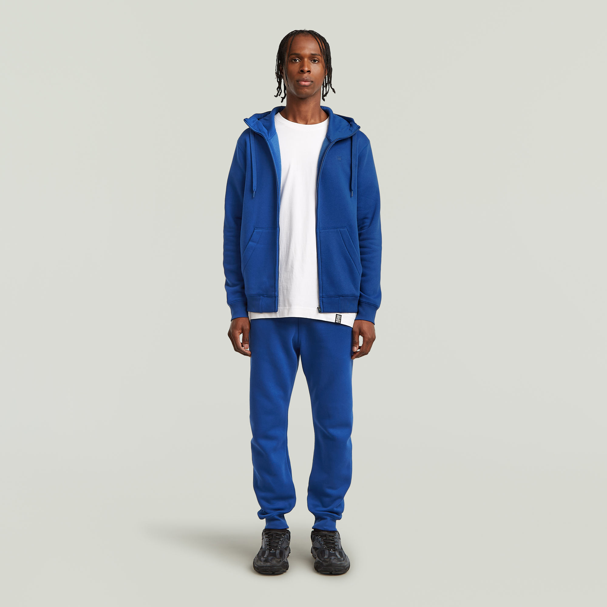 G-Star RAW Premium Core Type C Sweatpant Midden blauw Heren