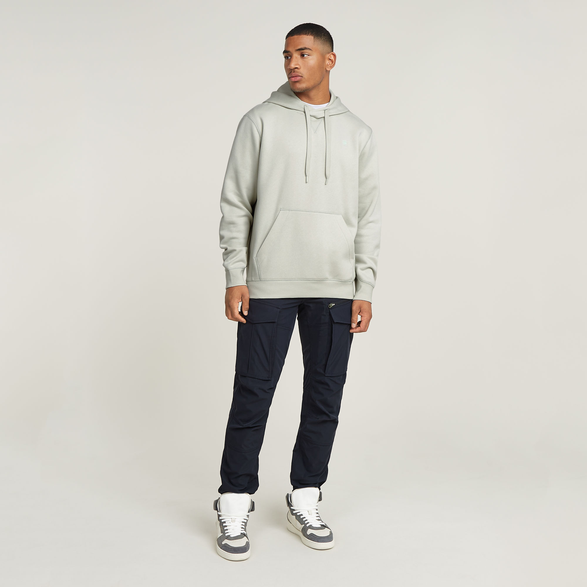 G-Star RAW Premium Core Hoodie Grijs Heren