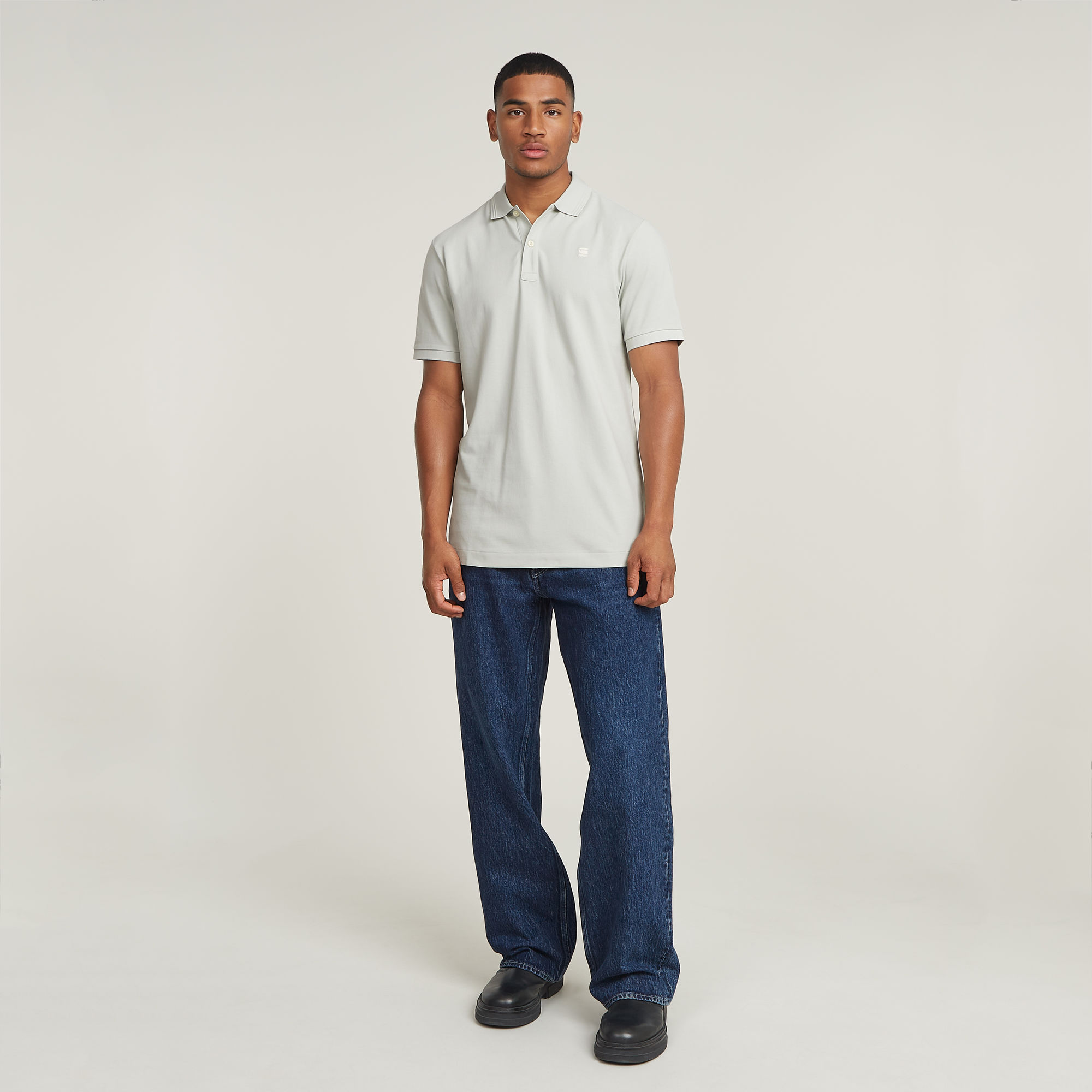 G-Star RAW Dunda Slim Polo Grijs Heren