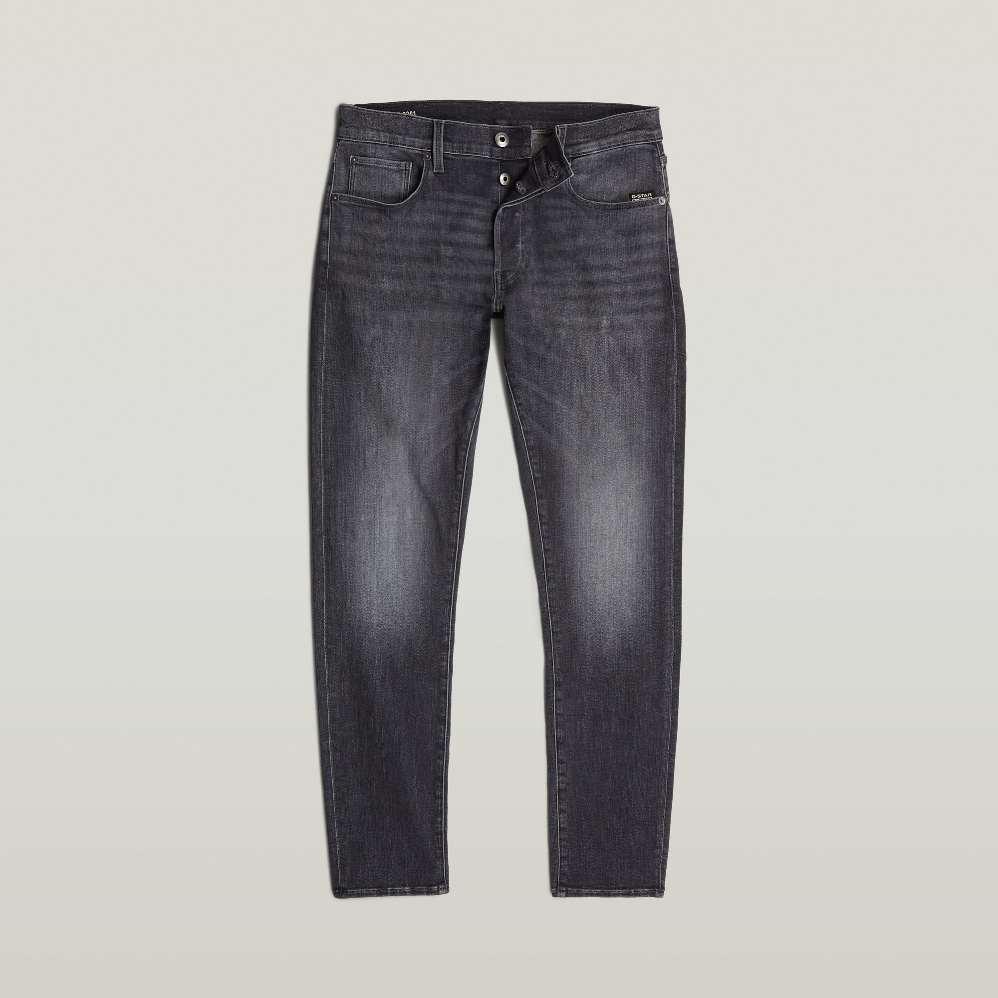 G-Star RAW 3301 Slim Jeans Zwart Heren