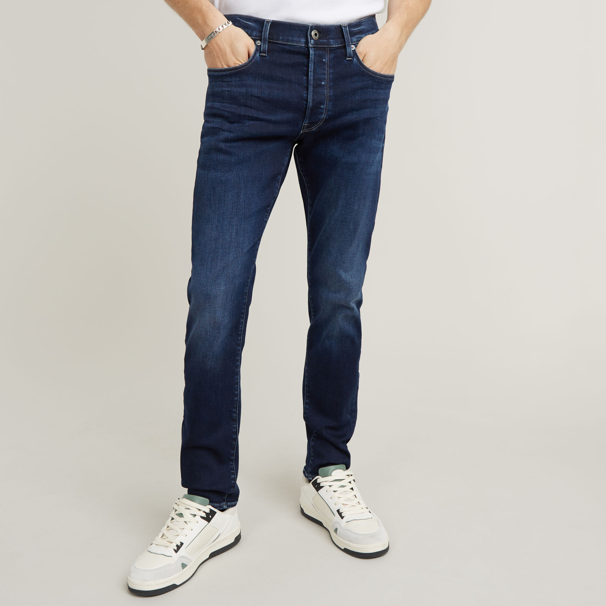 

3301 Slim Jeans - Dark blue - Men