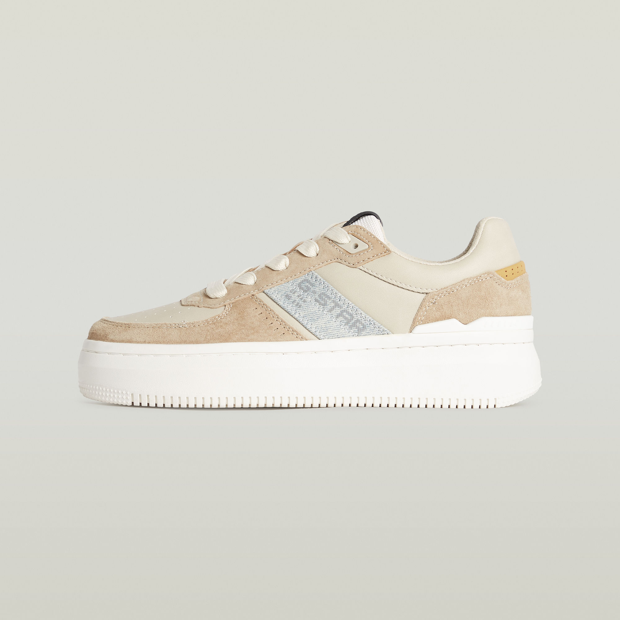 

Eve Lederen Denim Sneakers - Meerkleurig - Dames