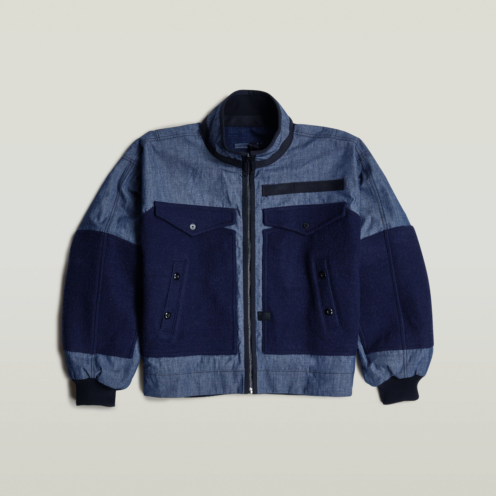 Thumbnail - Unisex GSRR Maxi Reversible Bomberjacke - Dunkelblau - Herren