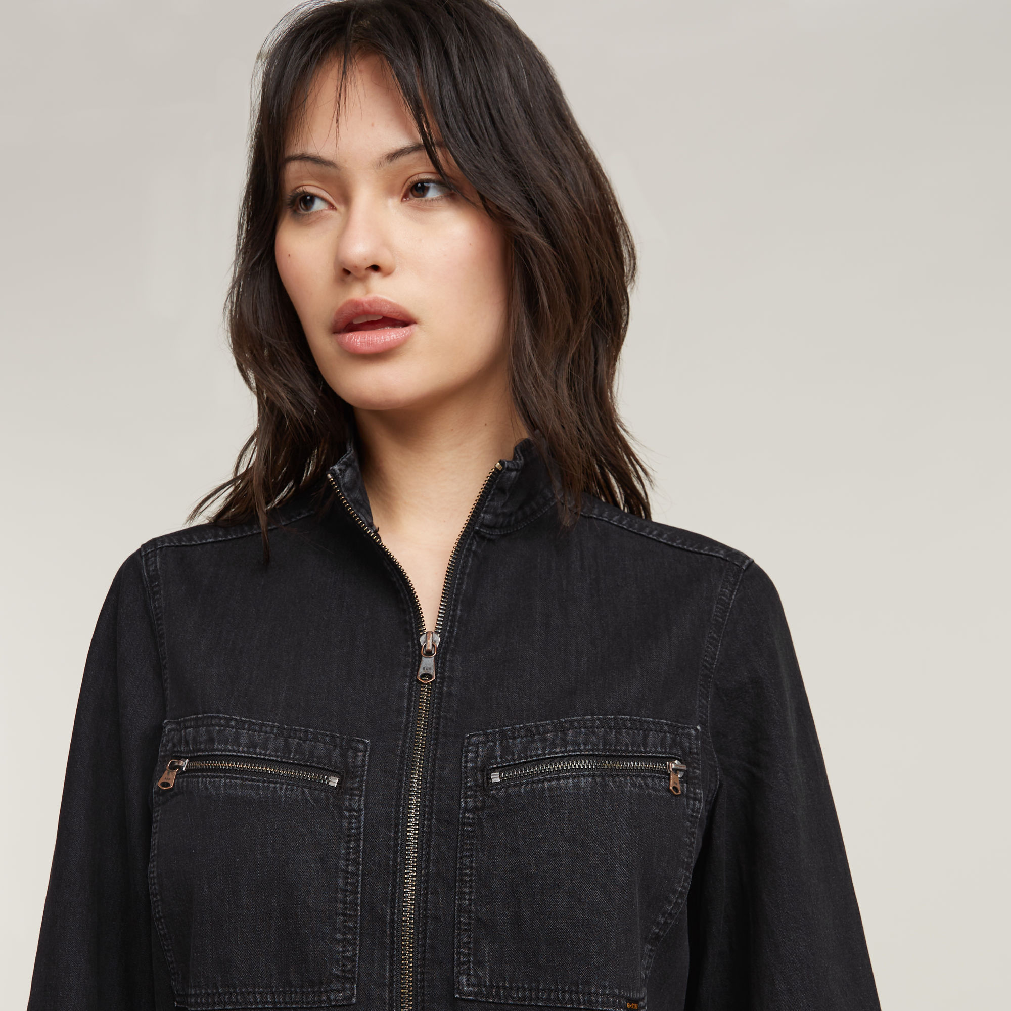 G-Star RAW Mechanics Jurk Zwart Dames