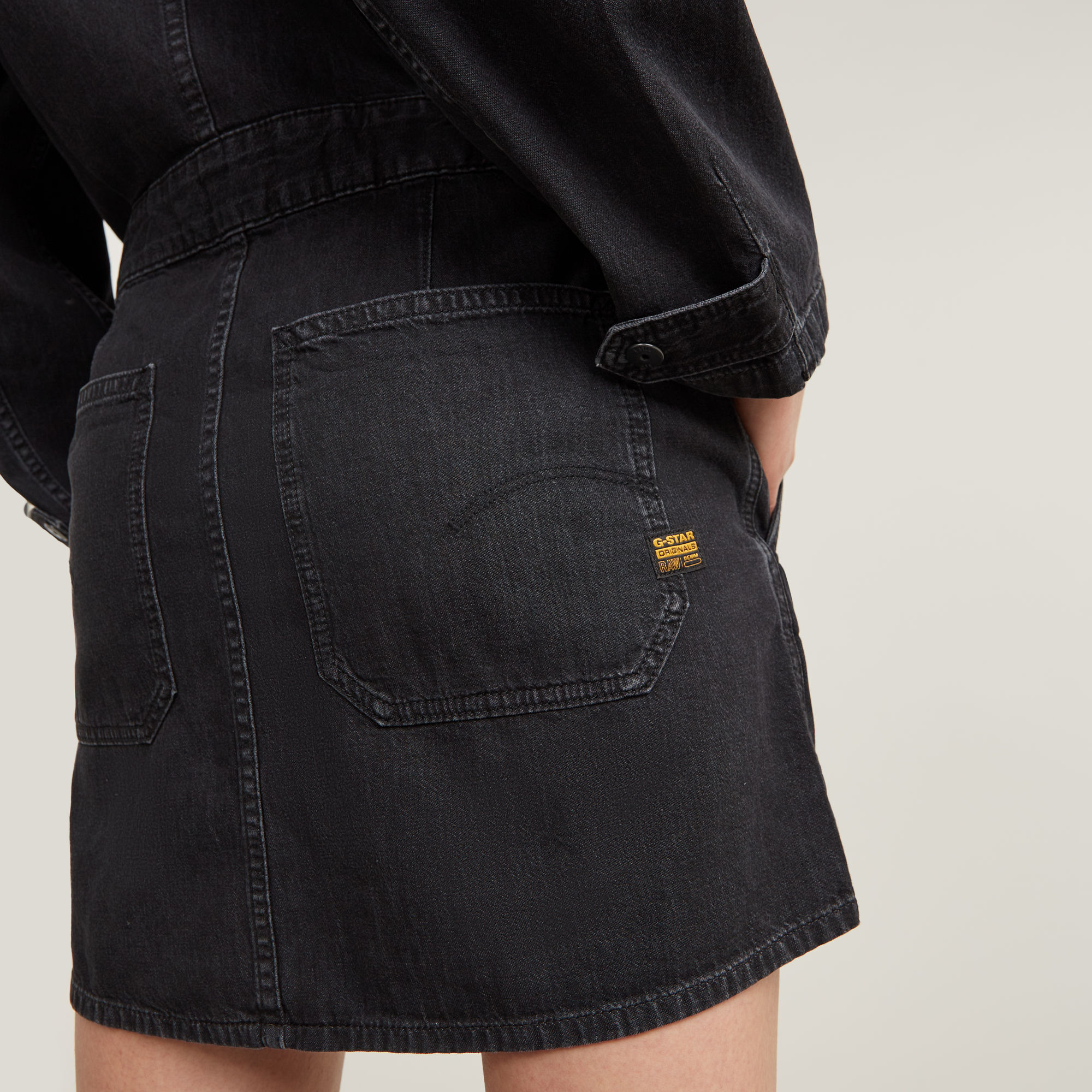 G-Star RAW Mechanics Jurk Zwart Dames