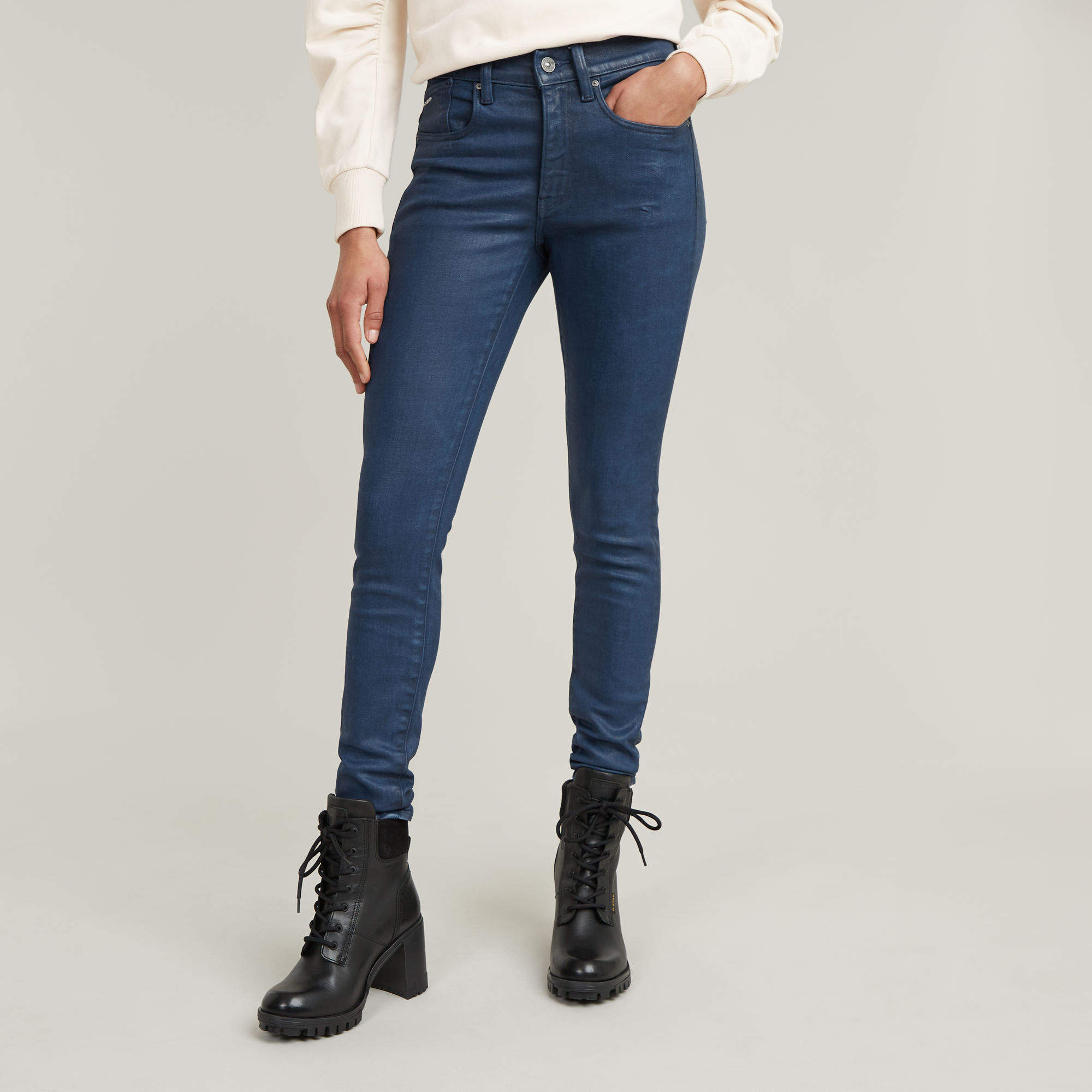 Lhana Skinny Jeans - Dunkelblau - Damen