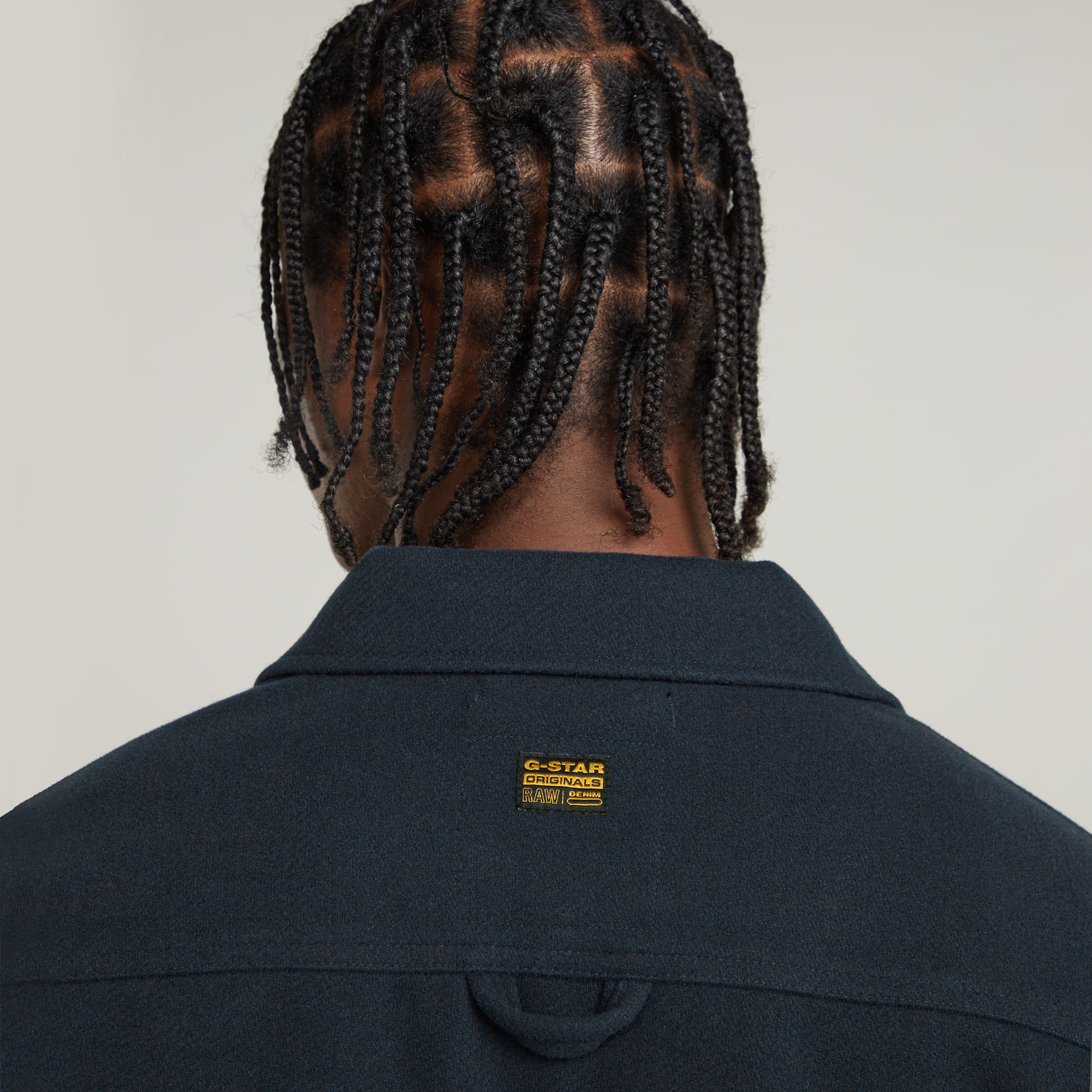 G-Star RAW GPO Zip Overshirt Donkerblauw Heren