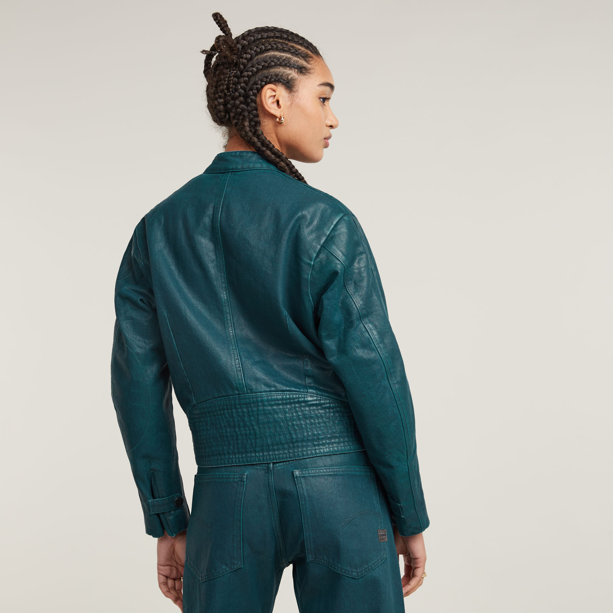G-Star RAW Short Moto Jack Groen Dames