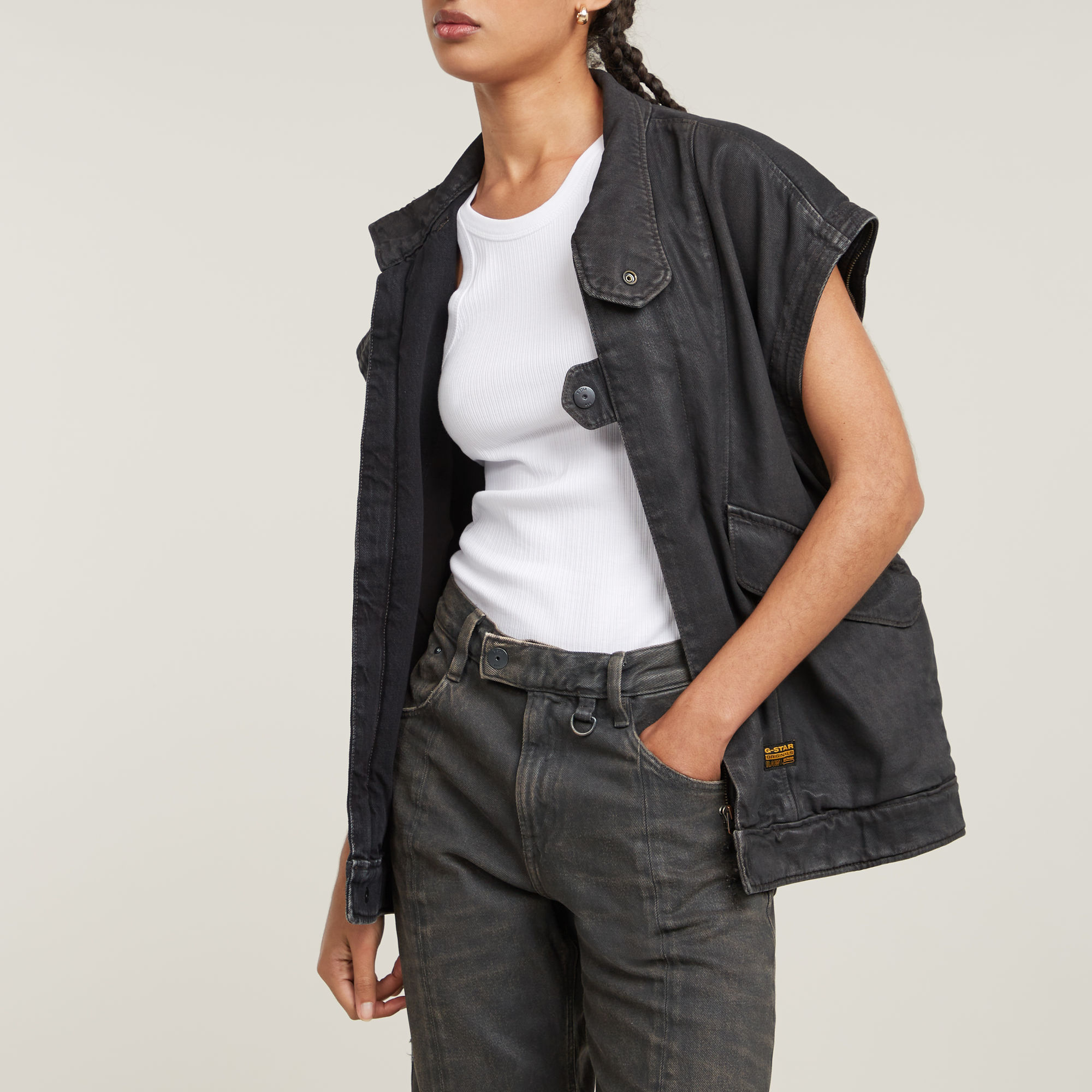 G-Star RAW Utility Biker Jack Bruin Dames
