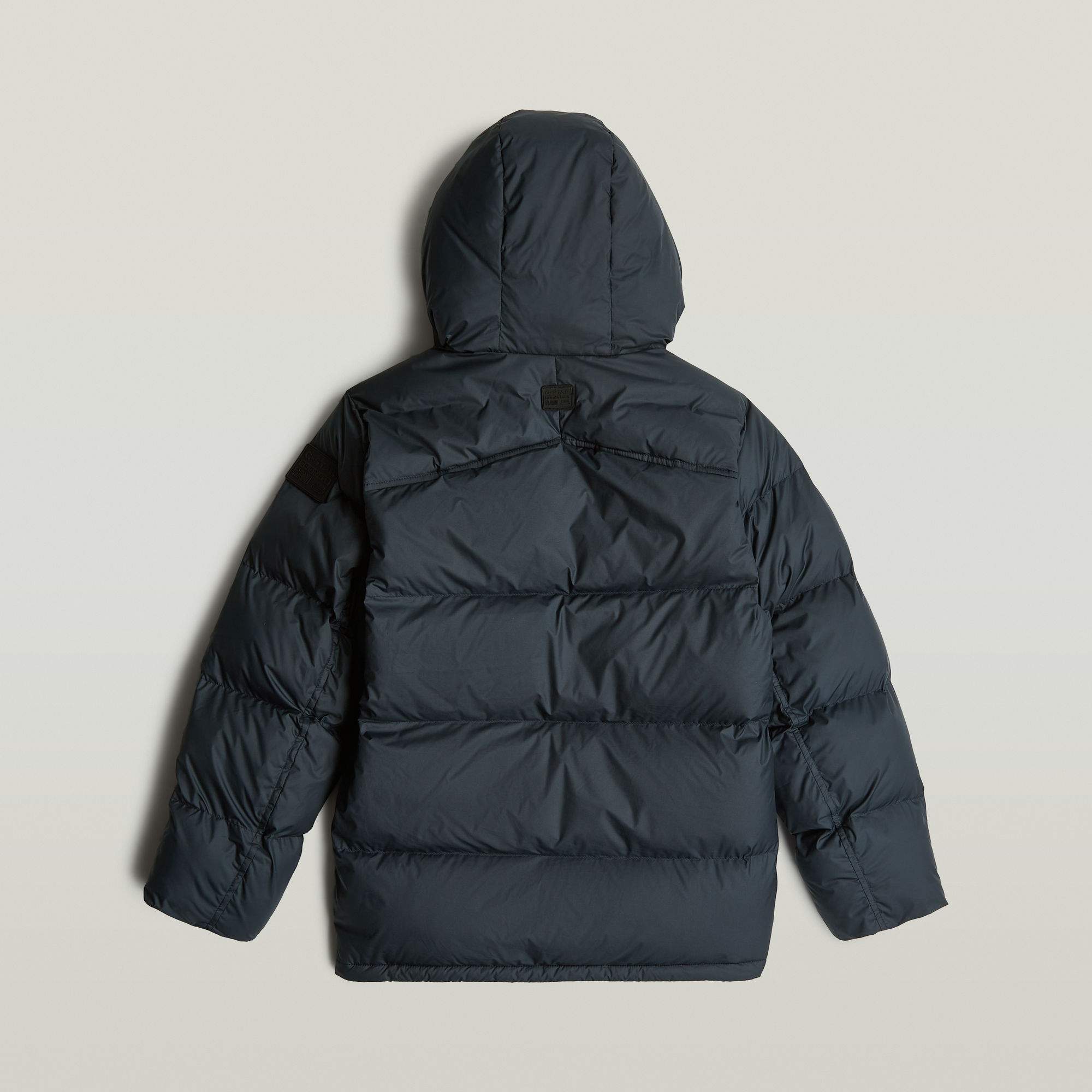 G-Star RAW Jongens Whistler Gewatteerd Jack Met Capuchon Donkerblauw jongens