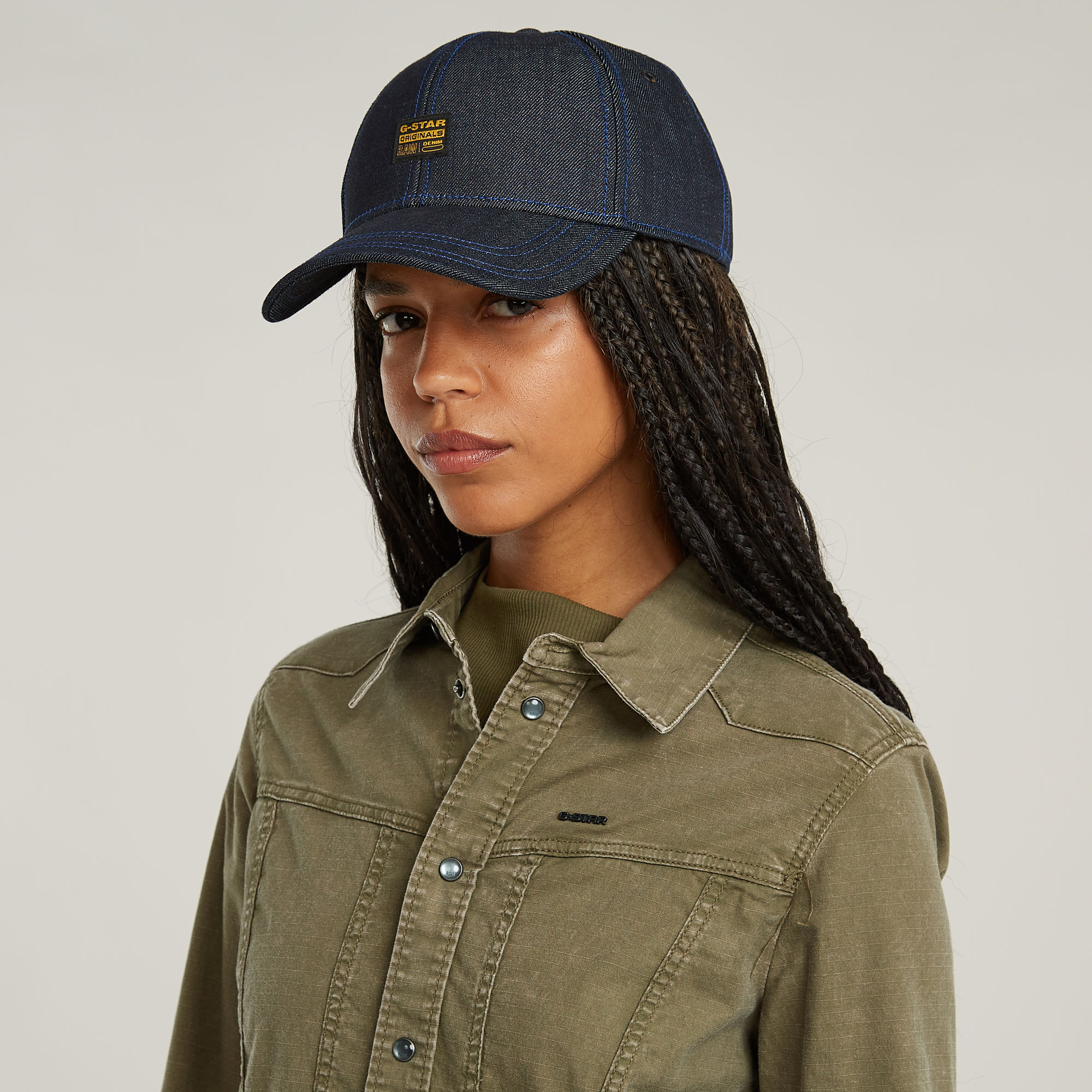 G-Star RAW Blouse Slim Groen Dames