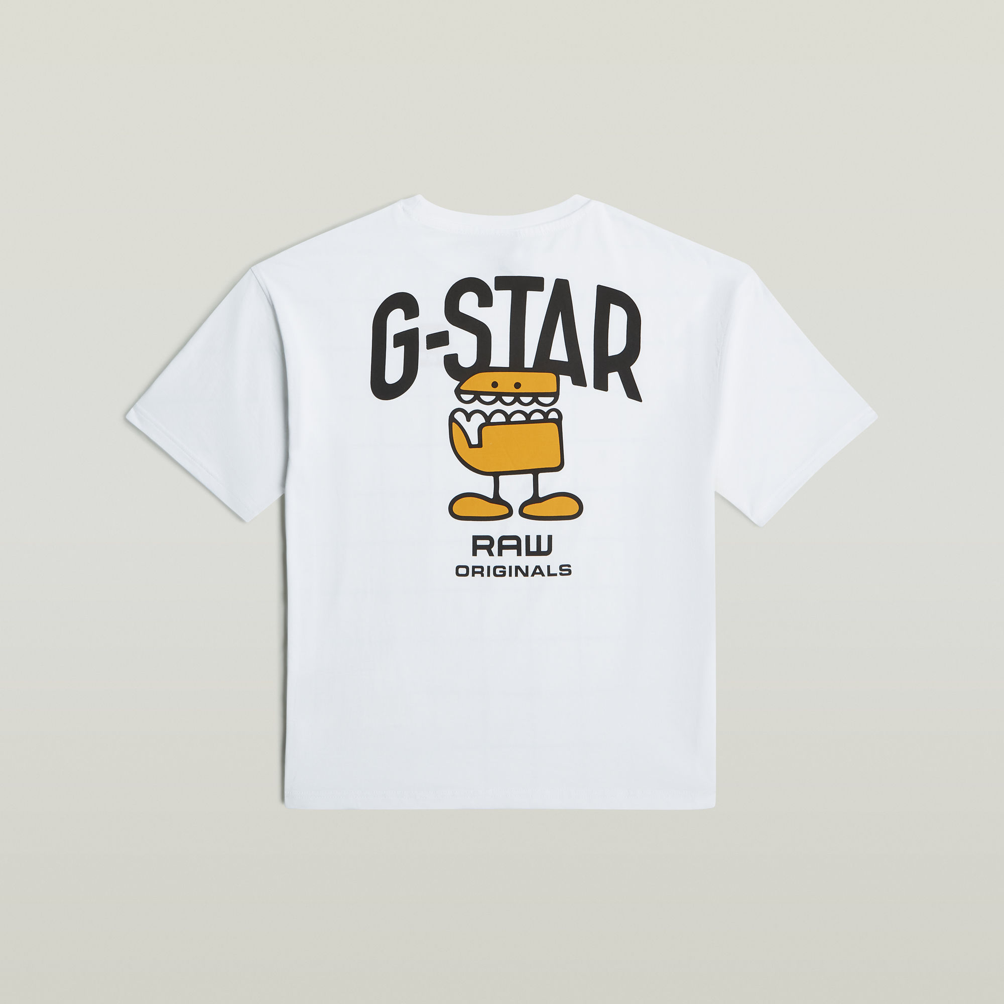 G-Star RAW Jongens T-Shirt Loose Comic Wit jongens