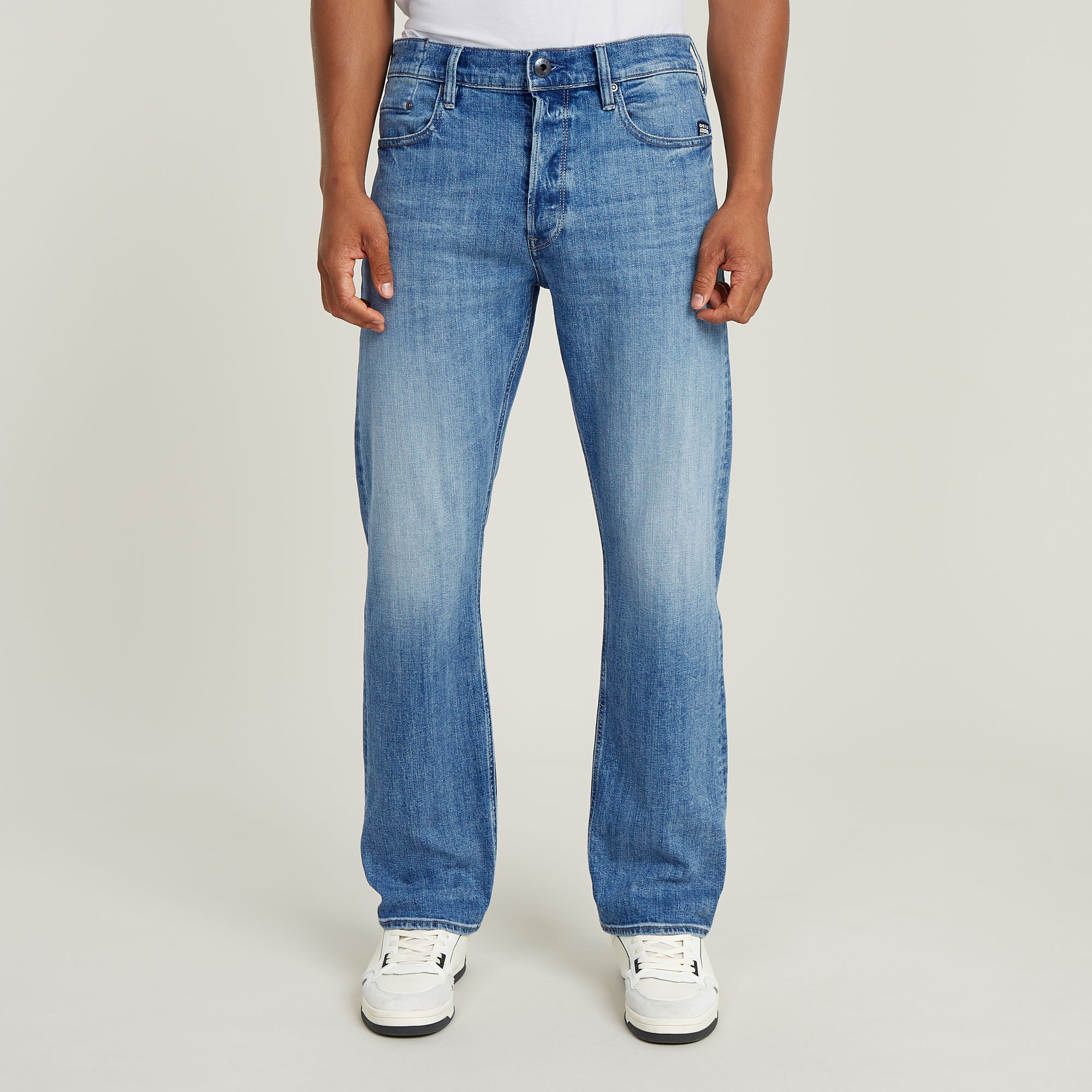 

Dakota Regular Straight Jeans - Medium blue - Men