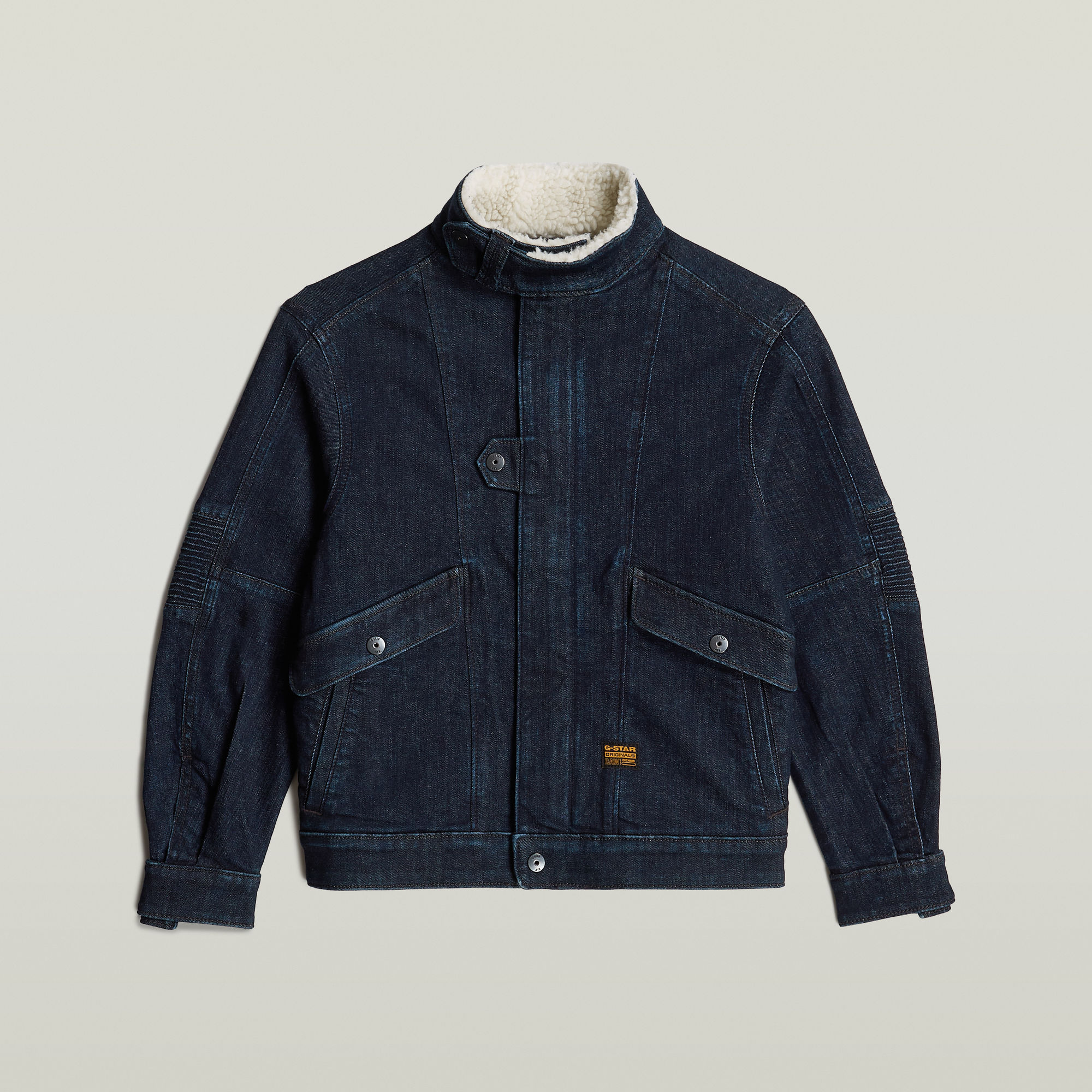 G-Star RAW Kids Utility Biker Jack Donkerblauw meisjes